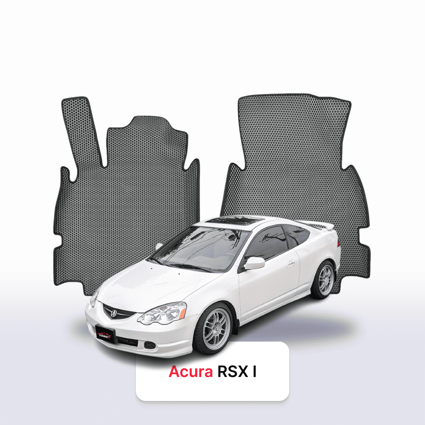 Fußmatten EVAMATS für Acura RSX USA 1. Generation 2001-2006 Jahr COUPE