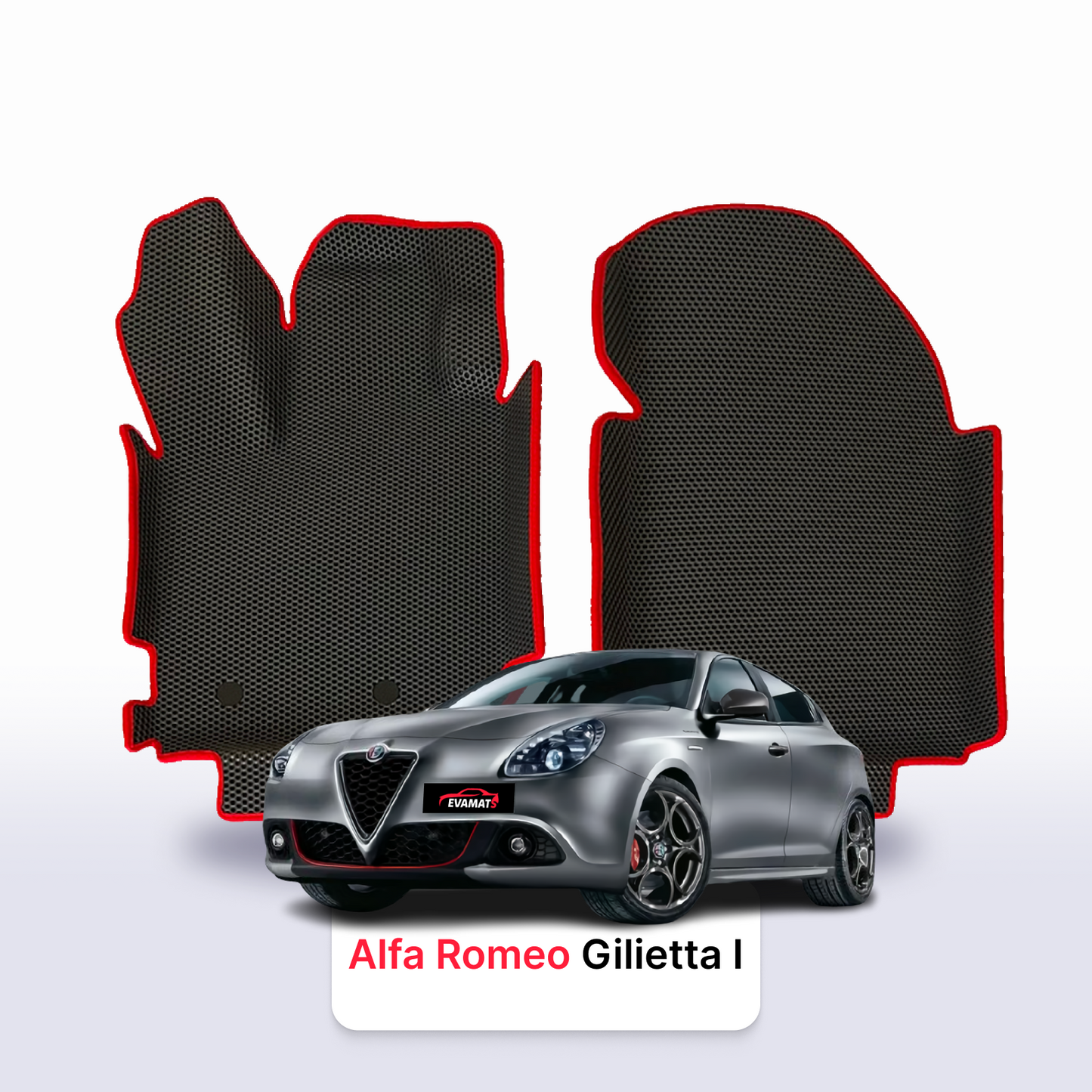 Fußmatten EVAMATS für Alfa Romeo Gullieta(940) 2010-2020 Jahr FLIEßHECK 5-Türer