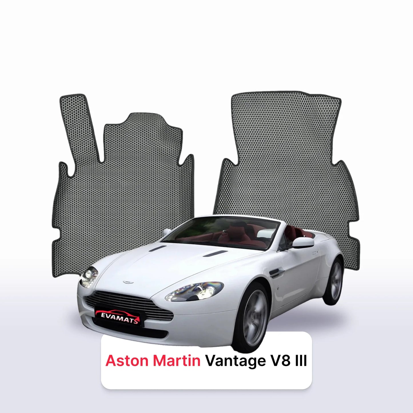 Fußmatten EVAMATS für Aston Martin Vantage V8 3. Generation 2005-2017 Jahr ROADSTER