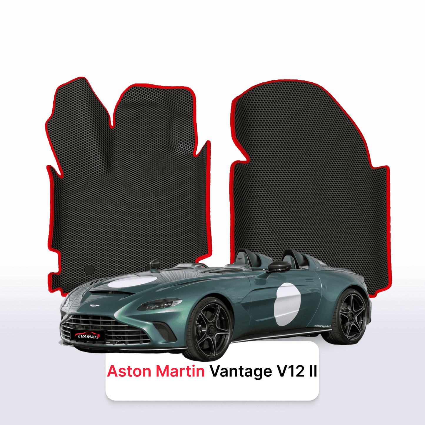 Fußmatten EVAMATS für Aston Martin Vantage V12 2. Generation 2020-2023 Jahr SPEEDSTER