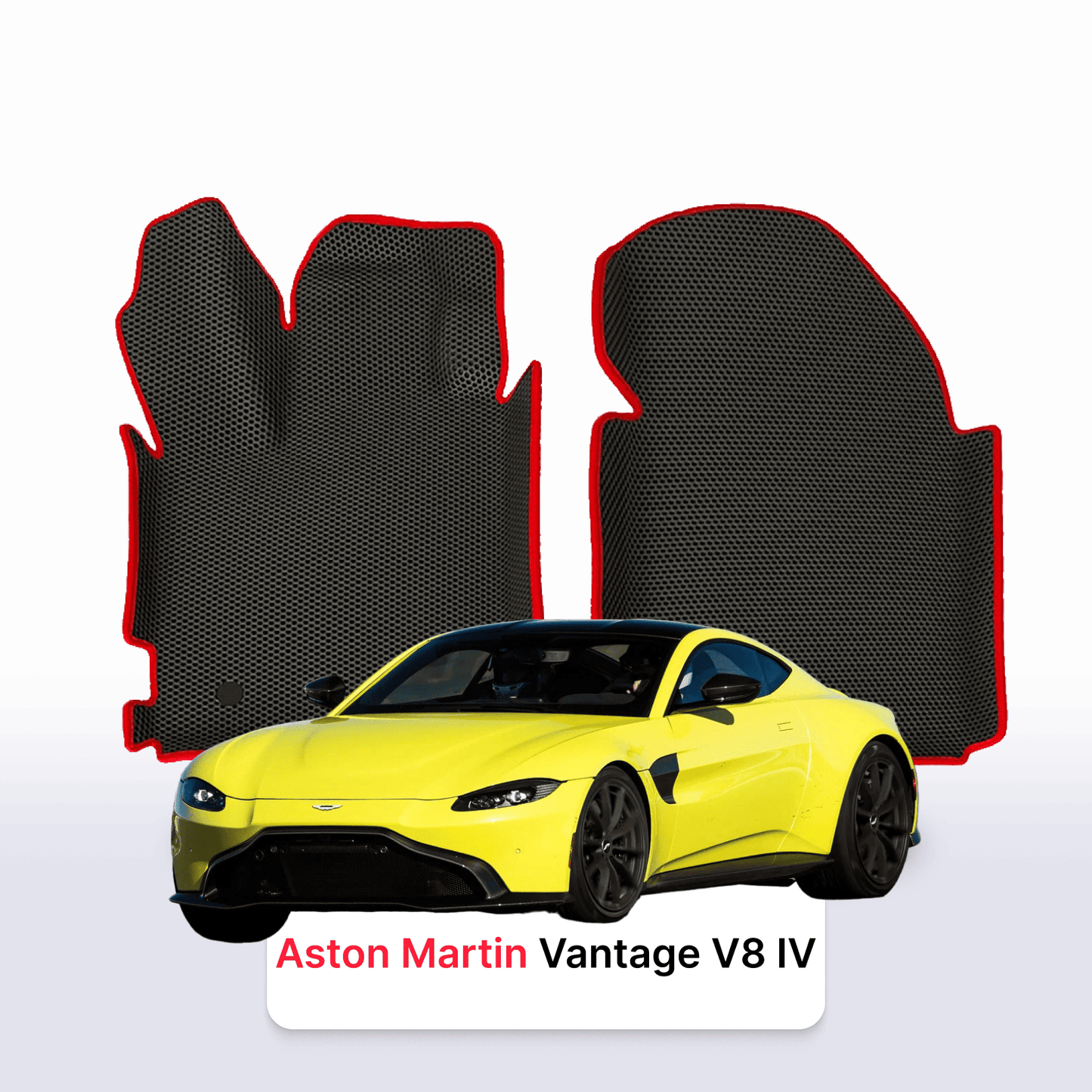 Fußmatten EVAMATS für Aston Martin Vantage V8 4. Generation 2017-2023 Jahr COUPE