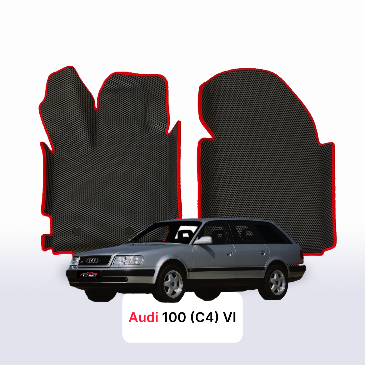 Fußmatten EVAMATS für Audi 100(C4) 4. Generation 1990-1994 Baujahr KOMBI