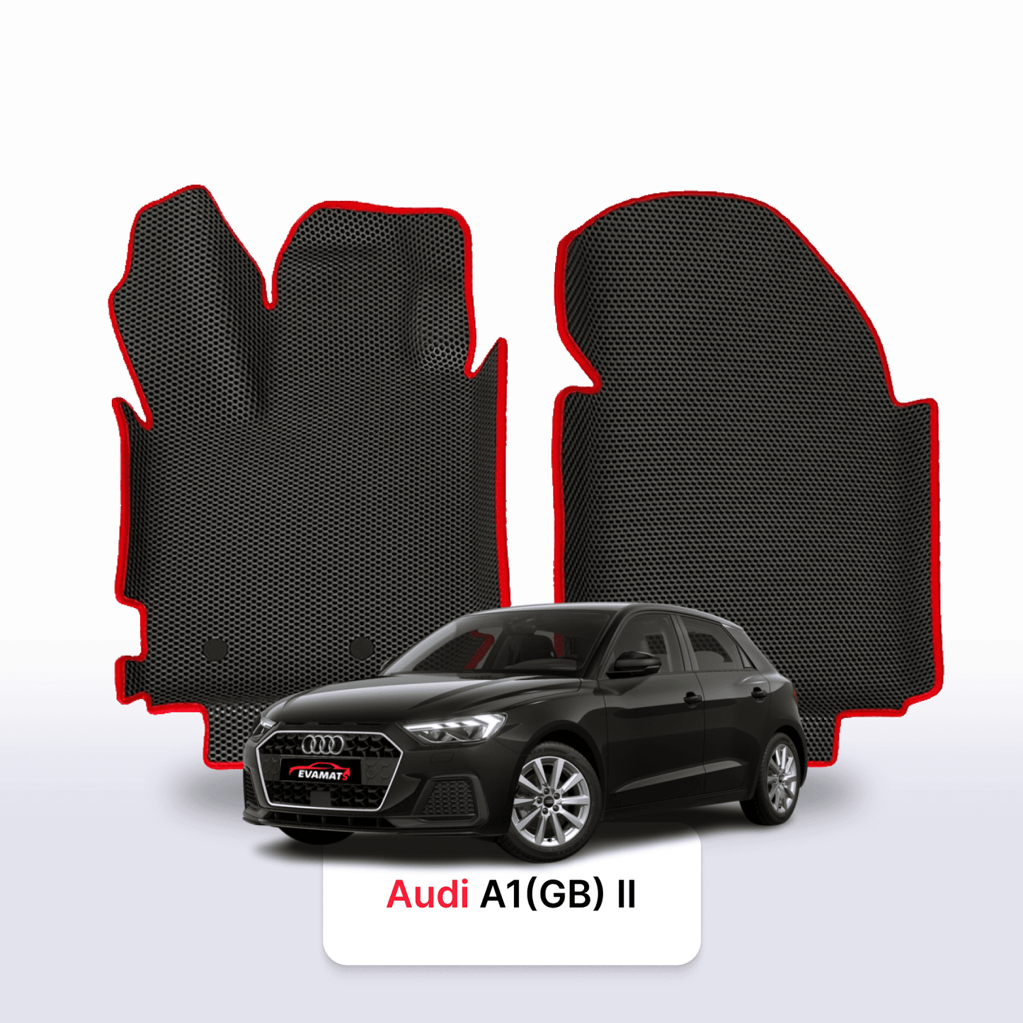 Autoteppiche EVAMATS für Audi A1(GB) 2. Generation 2018-2027 Jahr Hatchback 5 Türen