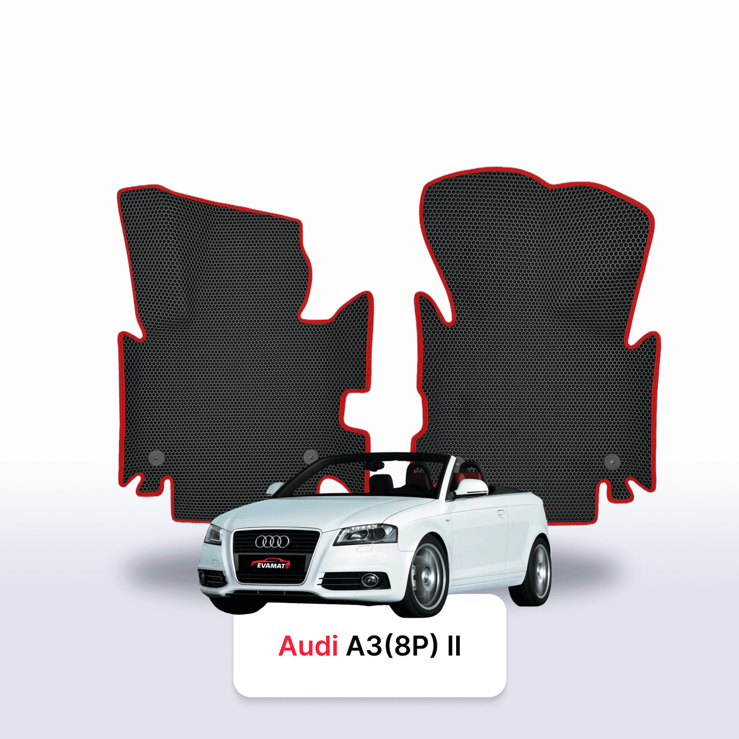 Fußmatten EVAMATS für Audi A3(8P) 2. Generation 2008-2013 Jahr CABRIO