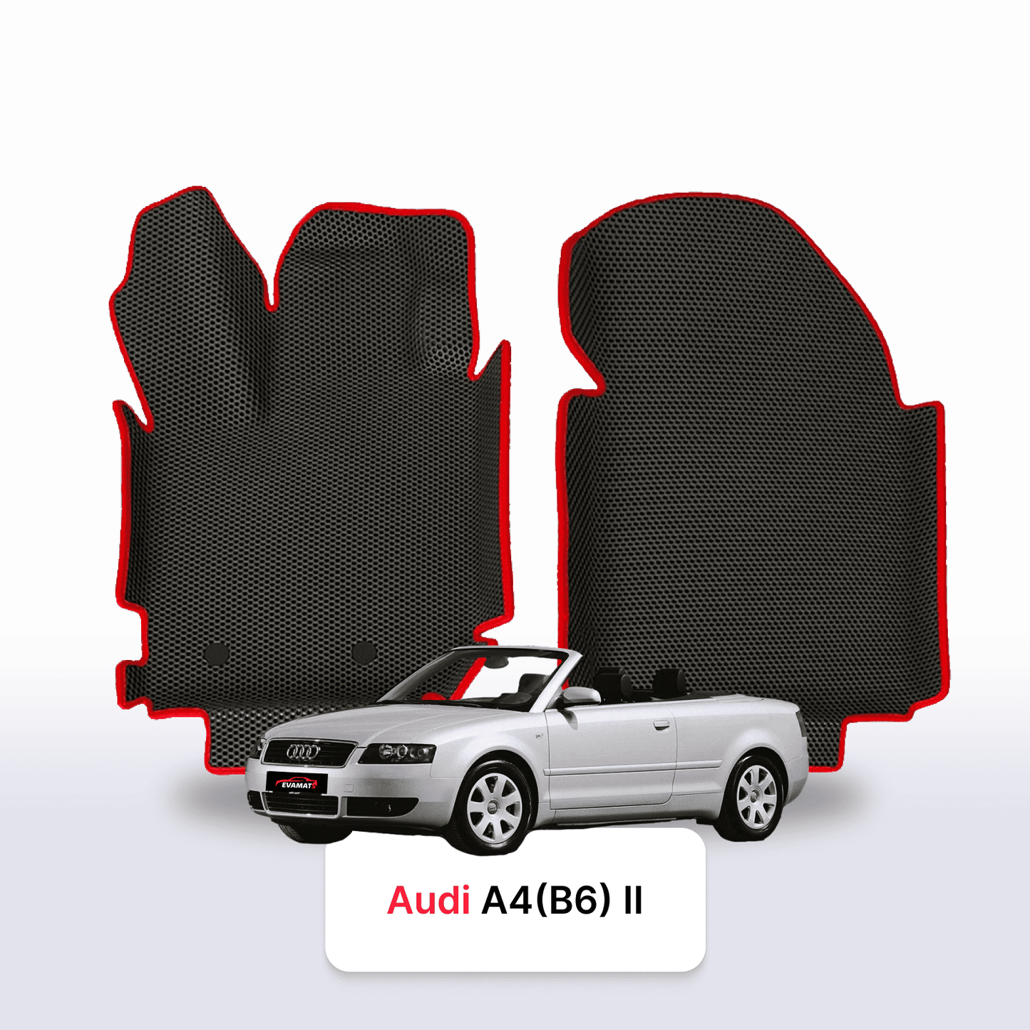 Fußmatten EVAMATS für Audi A4(B6) 2 Gen 2000-2006 Jahr CABRIO
