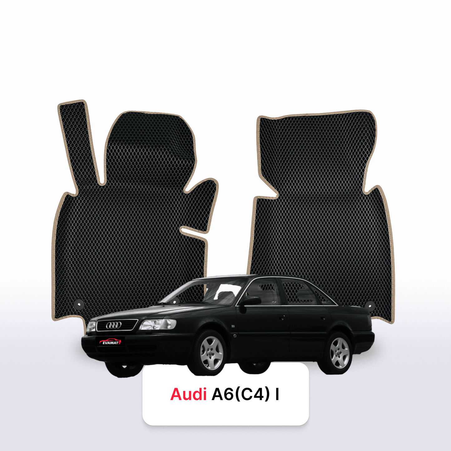 Fußmatten EVAMATS für Audi A6(C4) 1. Generation 1994-1997 Jahr SEDAN