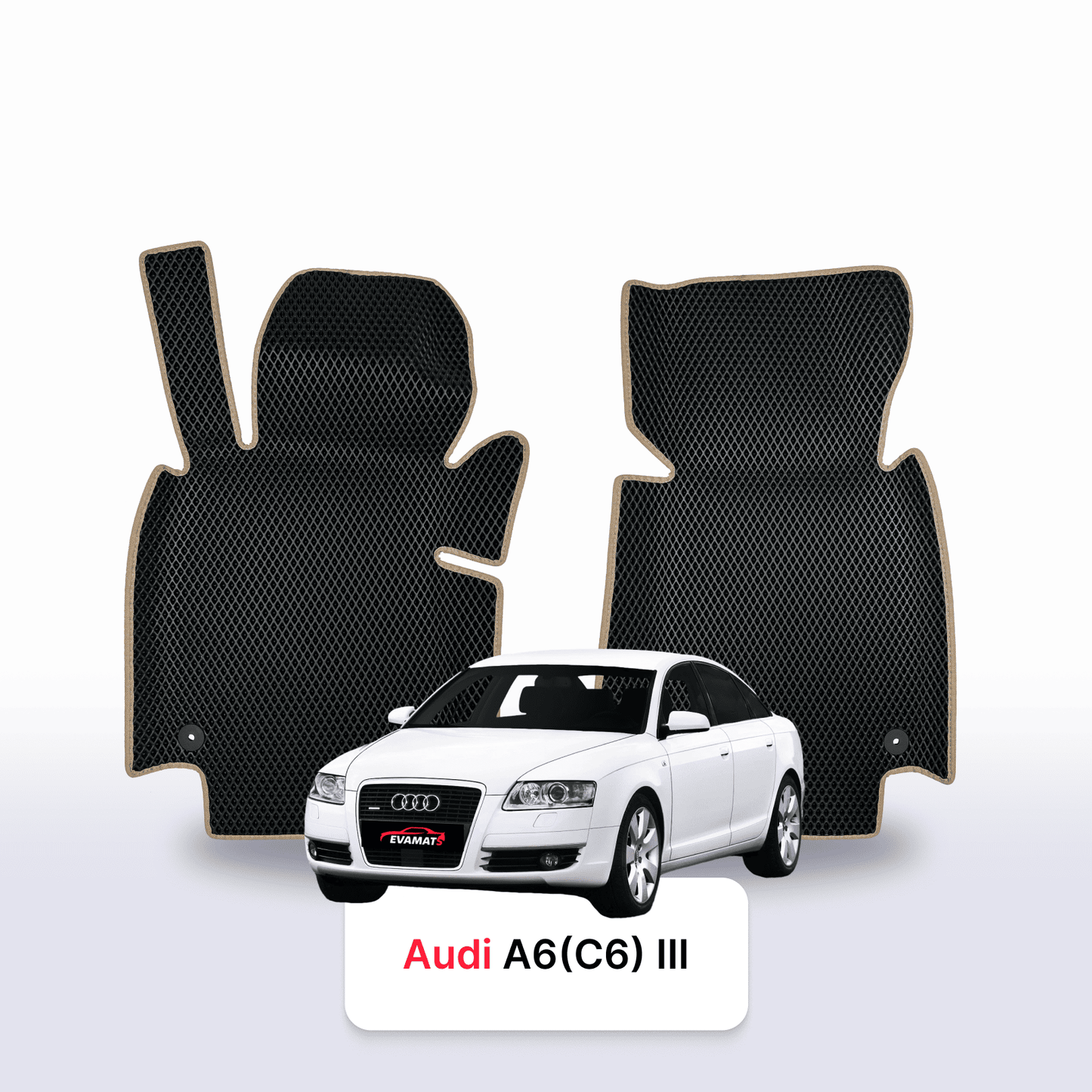 Fußmatten EVAMATS für Audi A6(C6) 3. Generation 2004–2011, Limousine