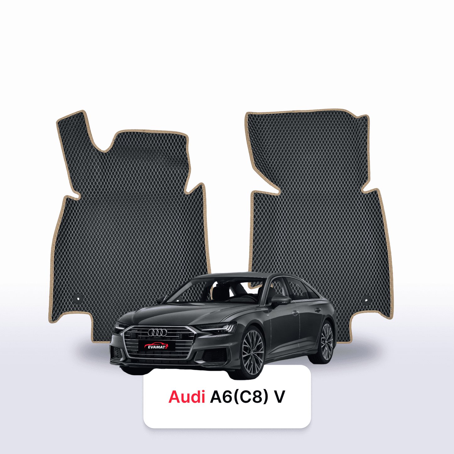 Fußmatten EVAMATS für Audi A6(C8) 5. Generation 2018-2025 Jahr SEDAN
