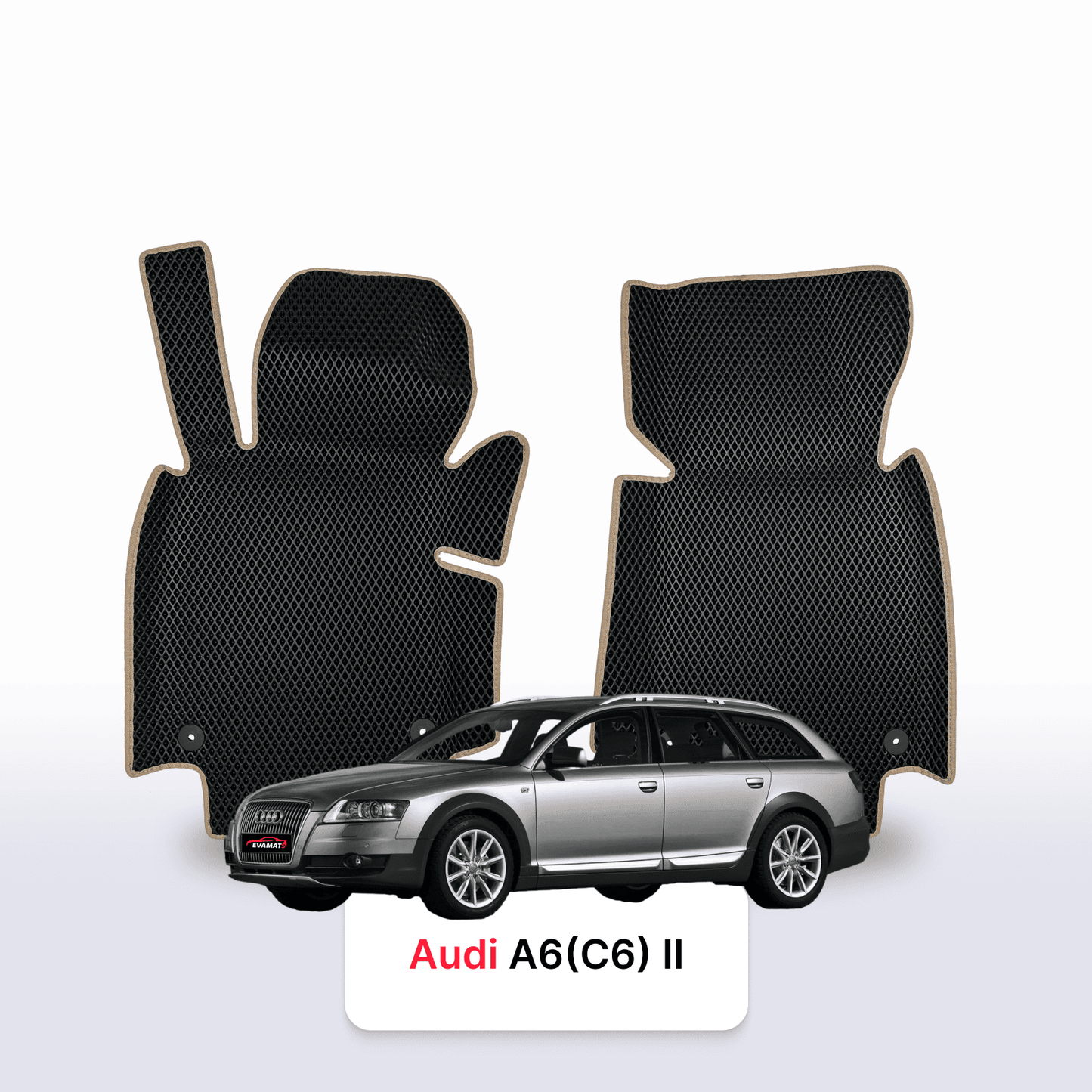 Fußmatten EVAMATS für Audi A6 Allroad(C6) 3. Generation 2006-2011 Jahr STATION WAGON