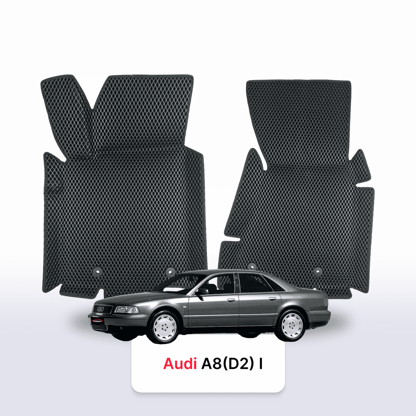 Fußmatten EVAMATS für Audi A8(D2) 1. Generation 1994–2002, Limousine