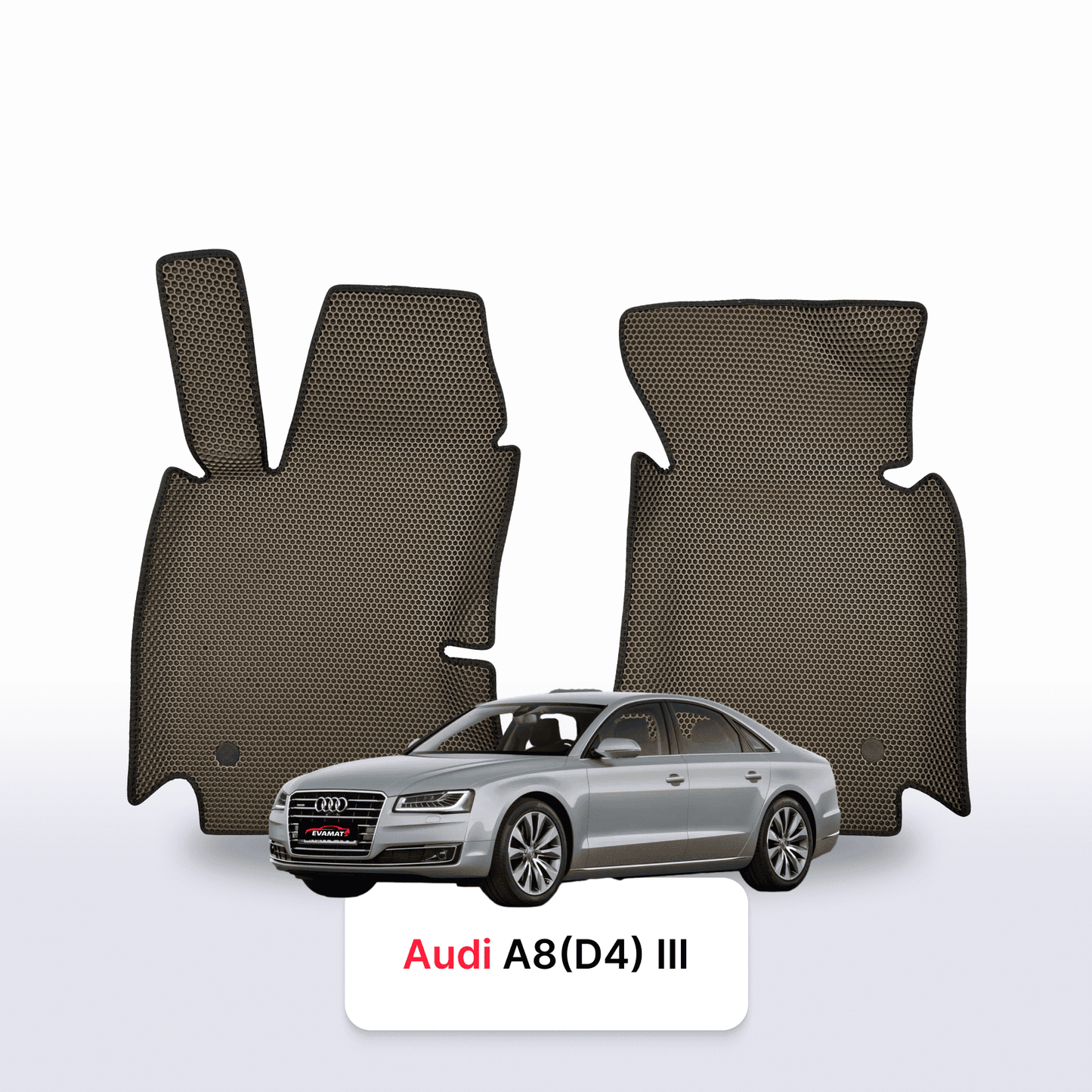 Fußmatten EVAMATS für Audi A8(D4) 3. Generation 2009–2017, Limousine