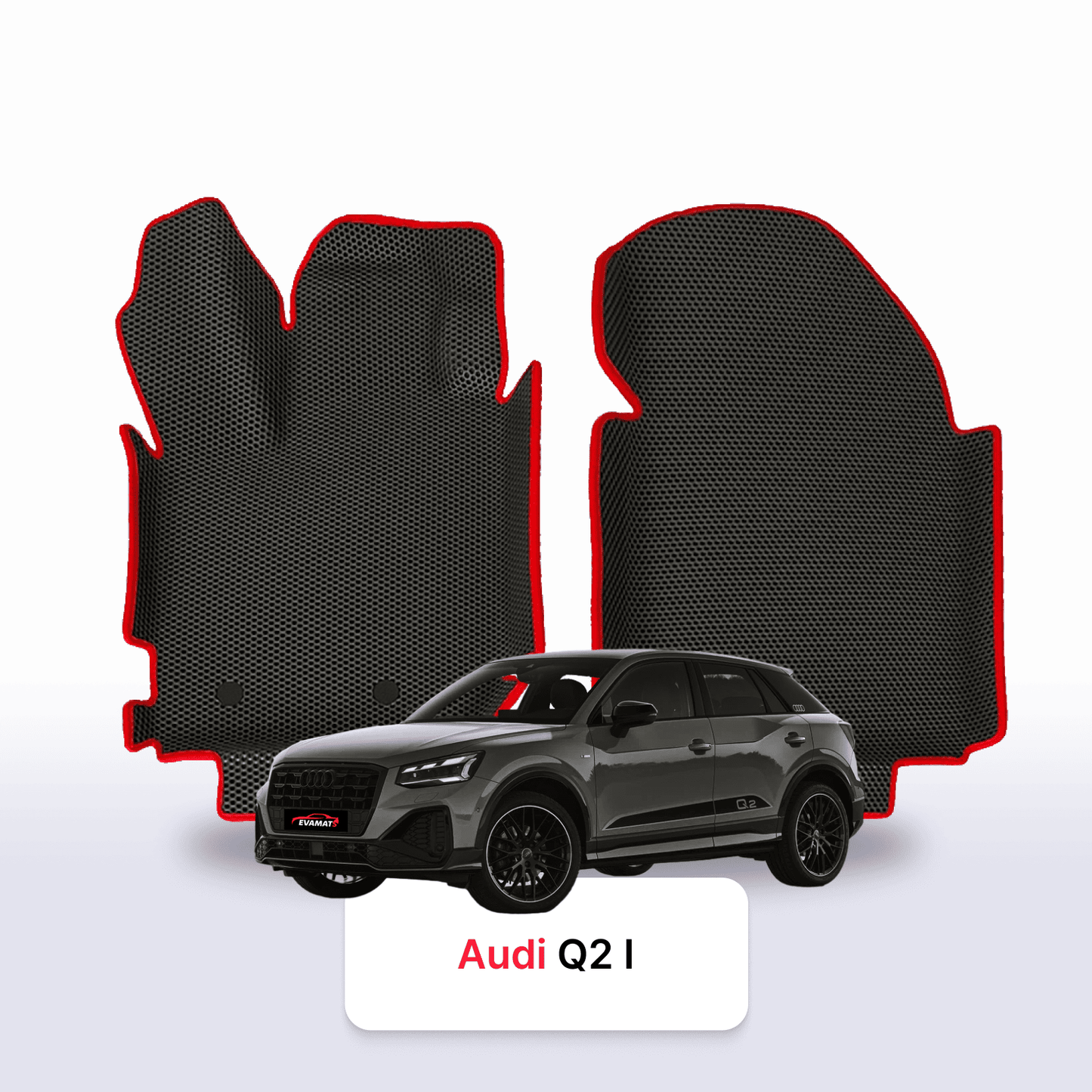 Fußmatten EVAMATS für Audi Q2 1 Gen 2016-2025 Jahr SUV
