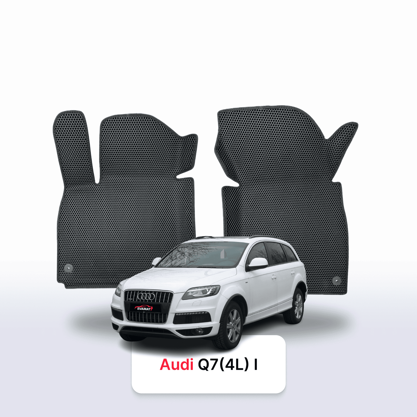 Fußmatten EVAMATS für Audi Q7(4L) 1. Generation 2005-2015, SUV, 5-Sitzer