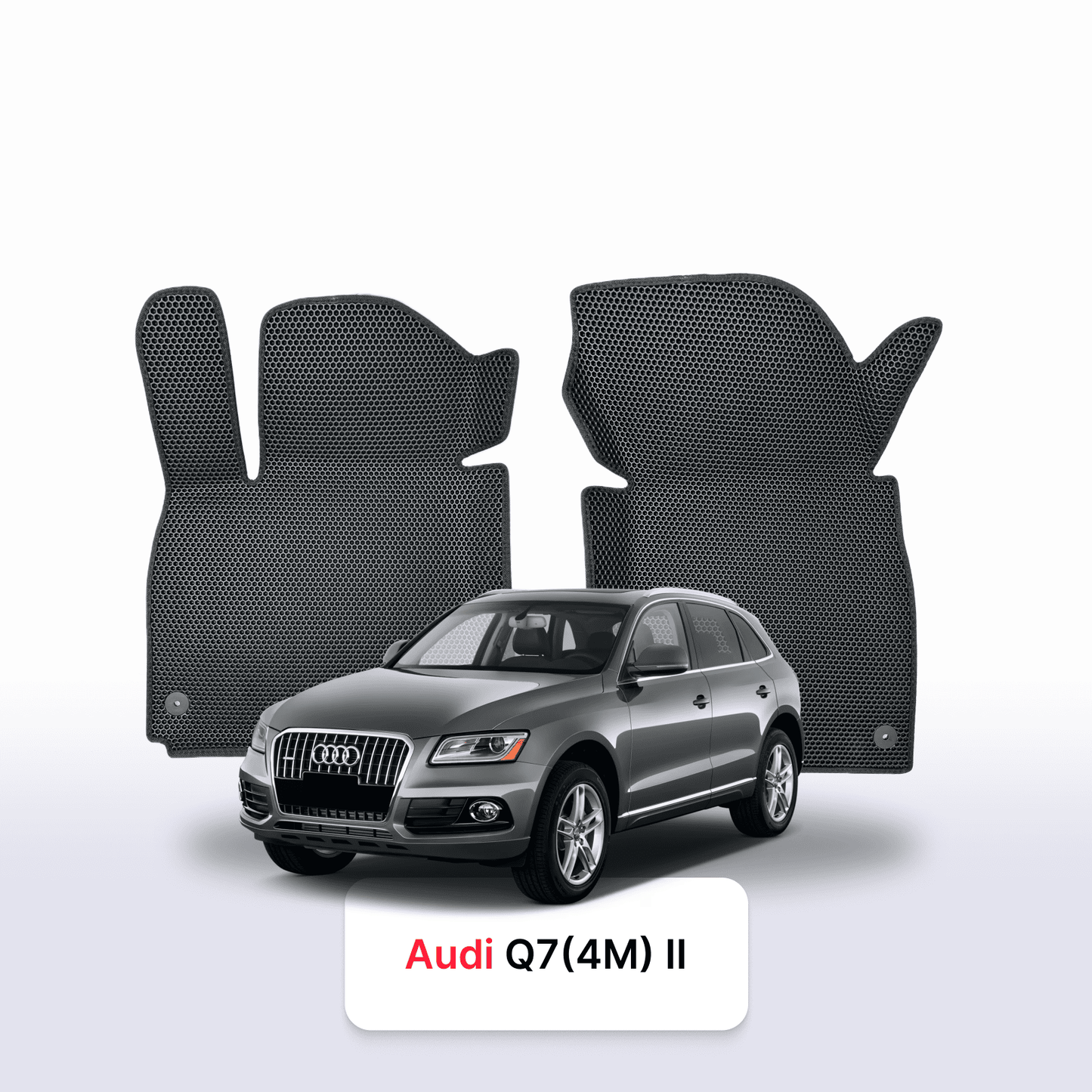 Fußmatten EVAMATS für Audi Q7(4M) 2. Generation 2015–2025, SUV, 5-Sitzer