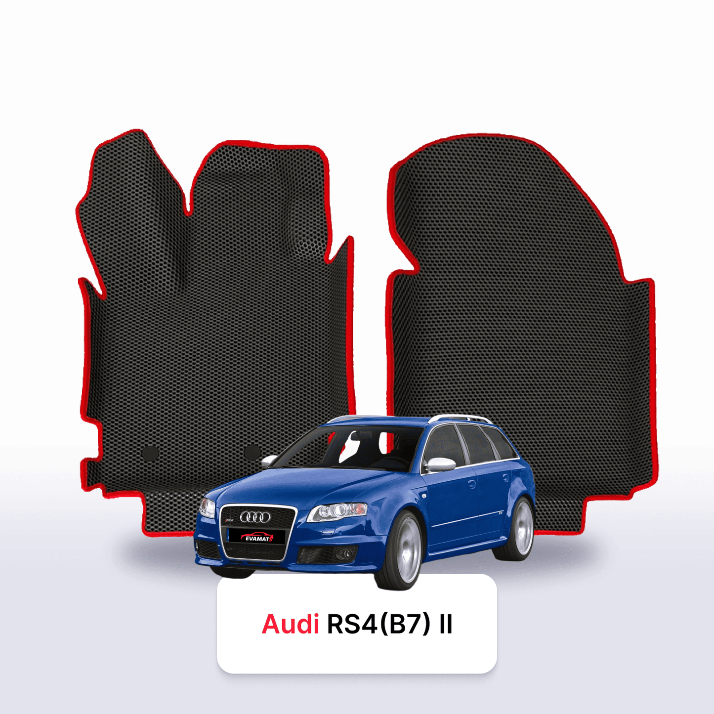 Fußmatten EVAMATS für Audi RS 4(B7) 2 Gen 2005-2009 Jahr KOMBI