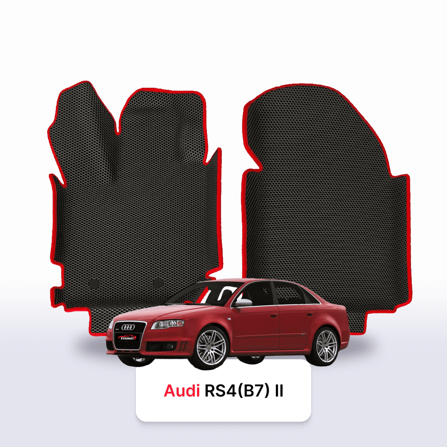 Fußmatten EVAMATS für Audi RS 4(B7) 2. Generation 2005–2009, Limousine