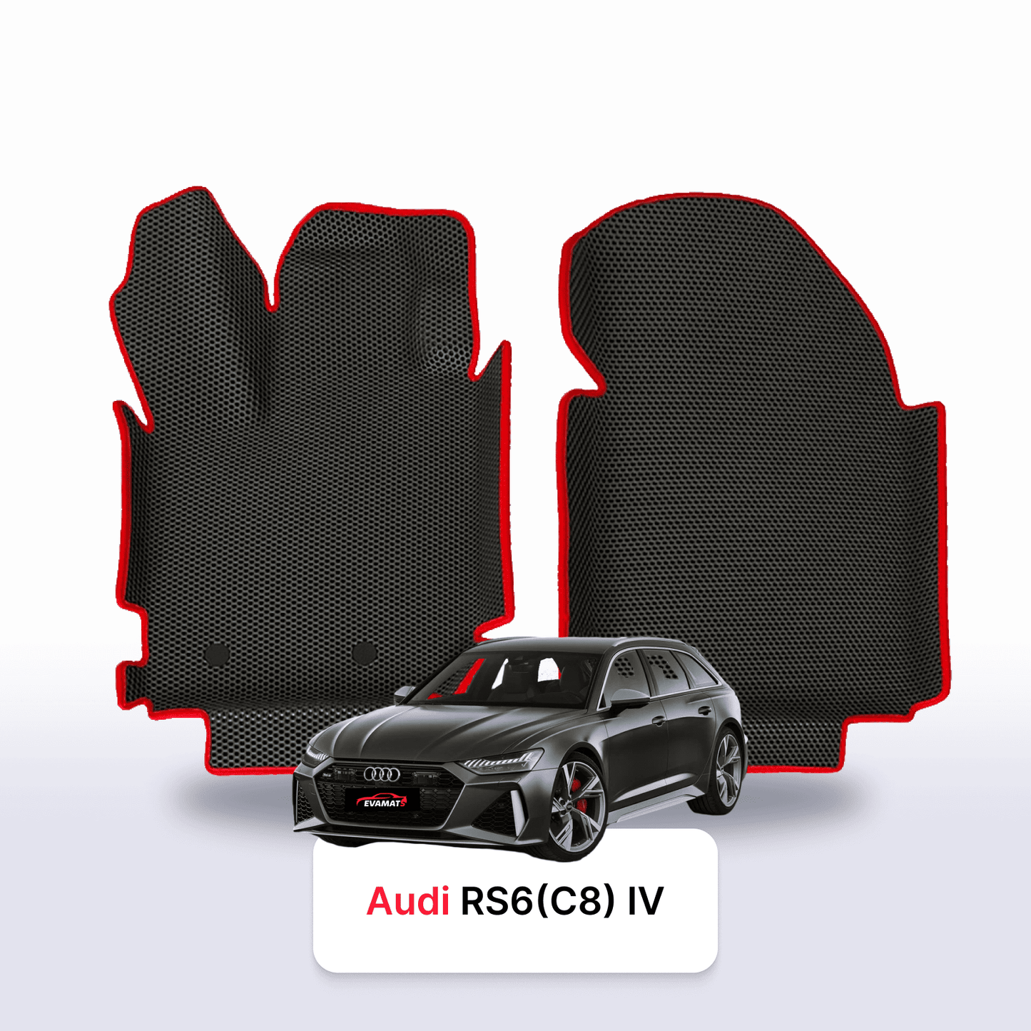 Fußmatten EVAMATS für Audi RS 6(C8) 4. Generation 2019-2025 Jahr STATION WAGON