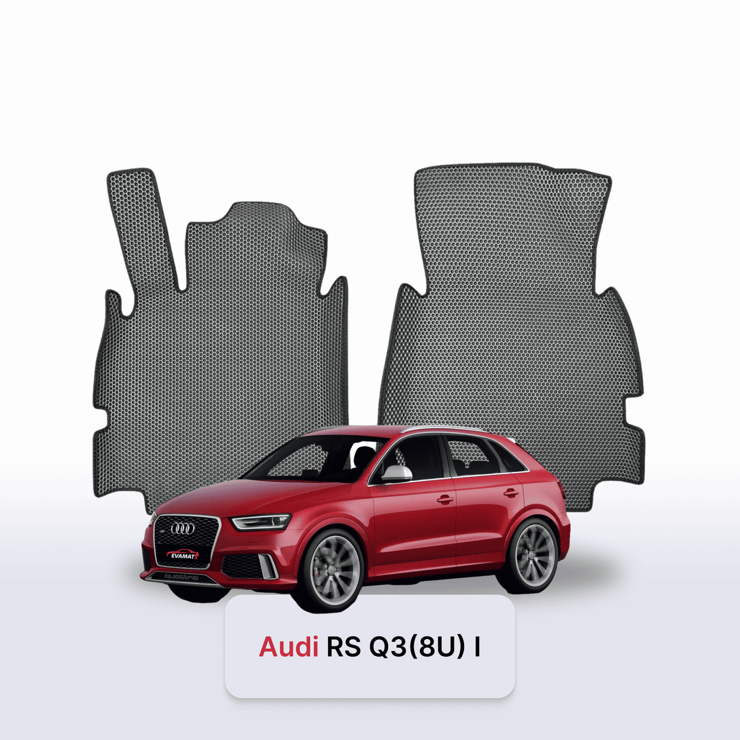 Fußmatten EVAMATS für Audi RS Q3(8U) 1. Generation 2013–2018, SUV