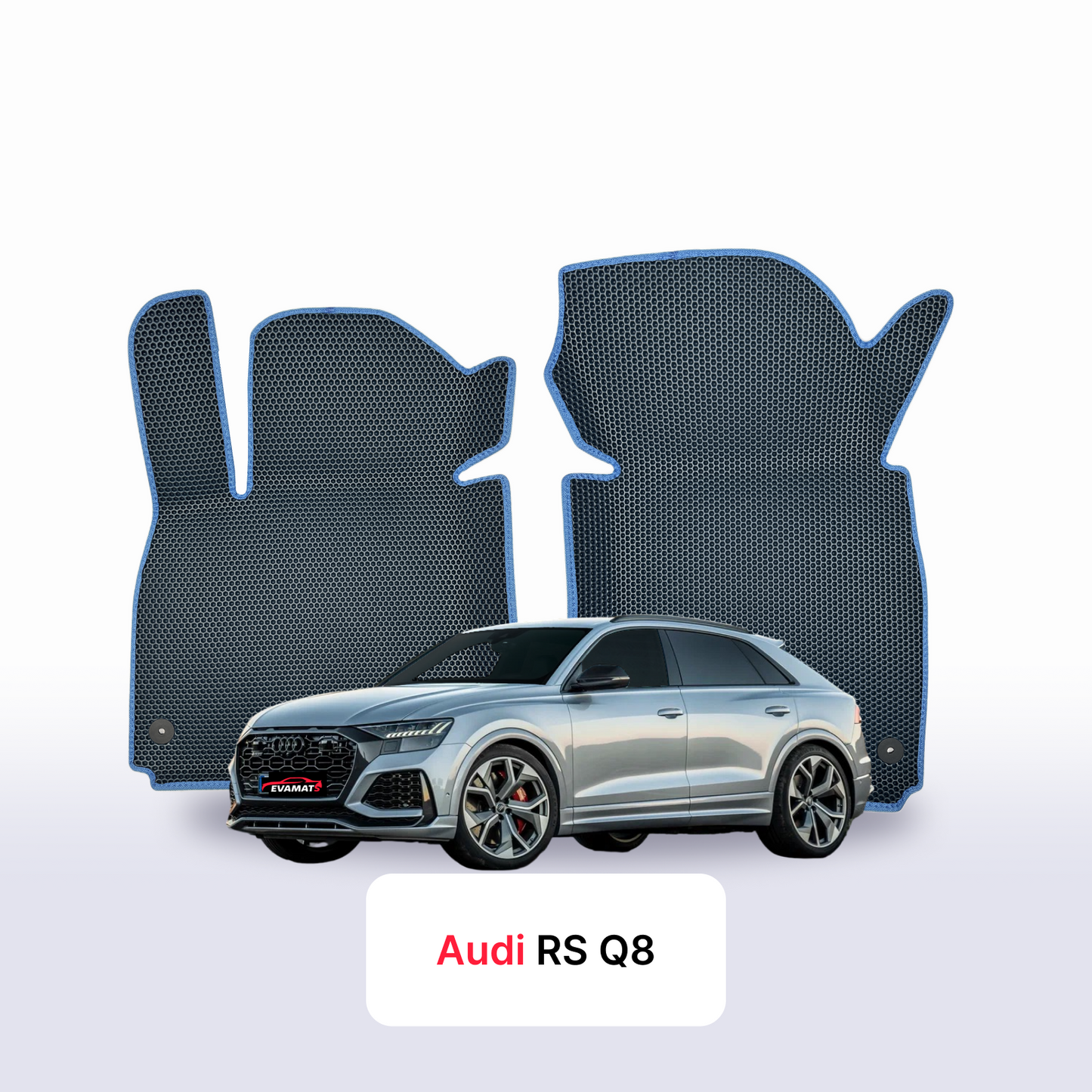 Fußmatten EVAMATS für Audi RS Q8 1. Generation 2019–2025, SUV