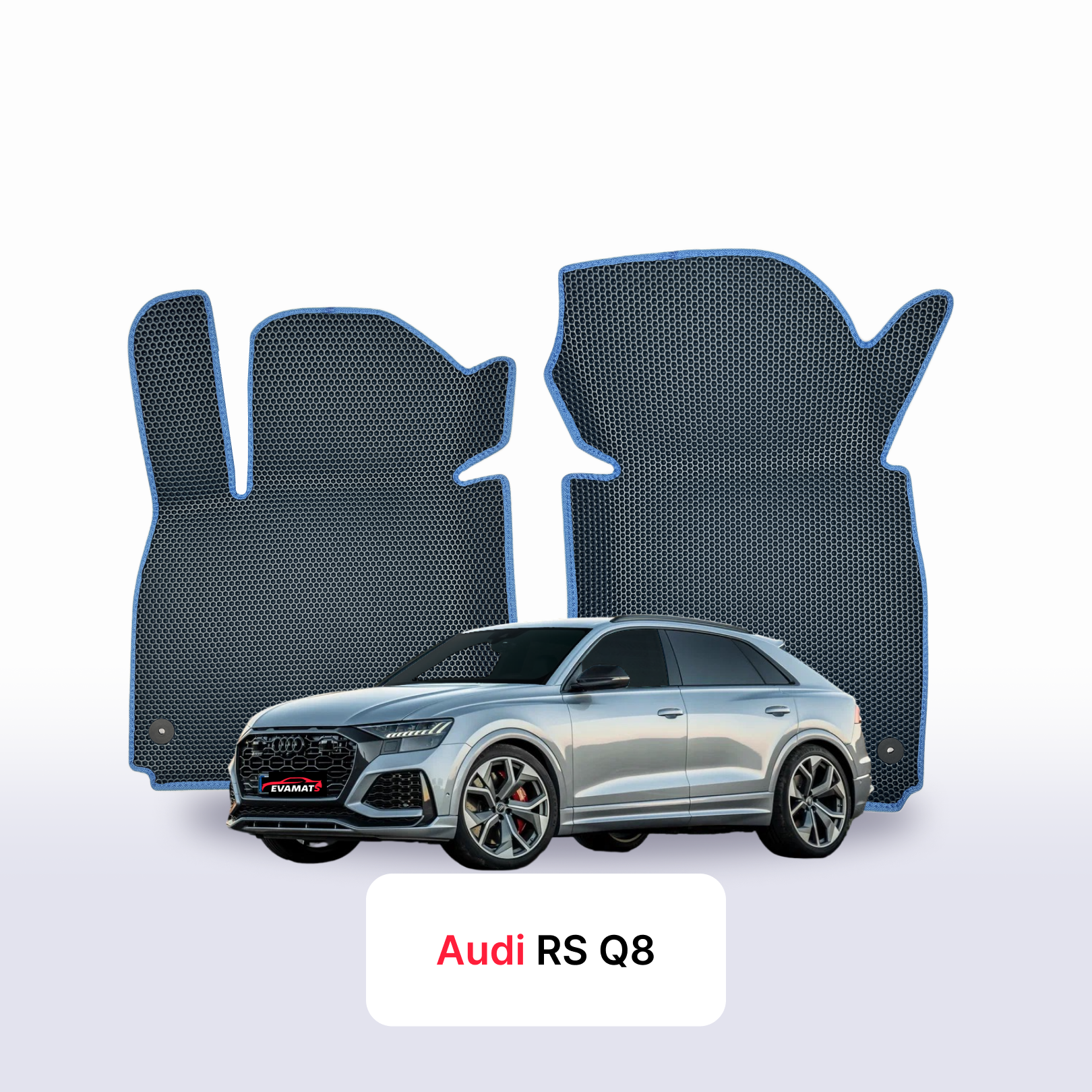 Fußmatten EVAMATS für Audi RS Q8 1. Generation 2019–2025, SUV Fußmatten EVAMATS für Audi RS Q8 1. Generation 2019–2025, SUV