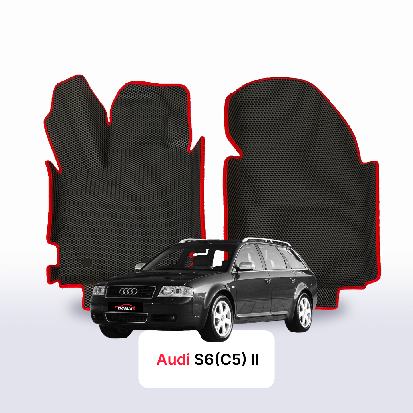 Fußmatten EVAMATS für Audi S6(C5) 2. Generation 1999-2004 Jahr STATION WAGON