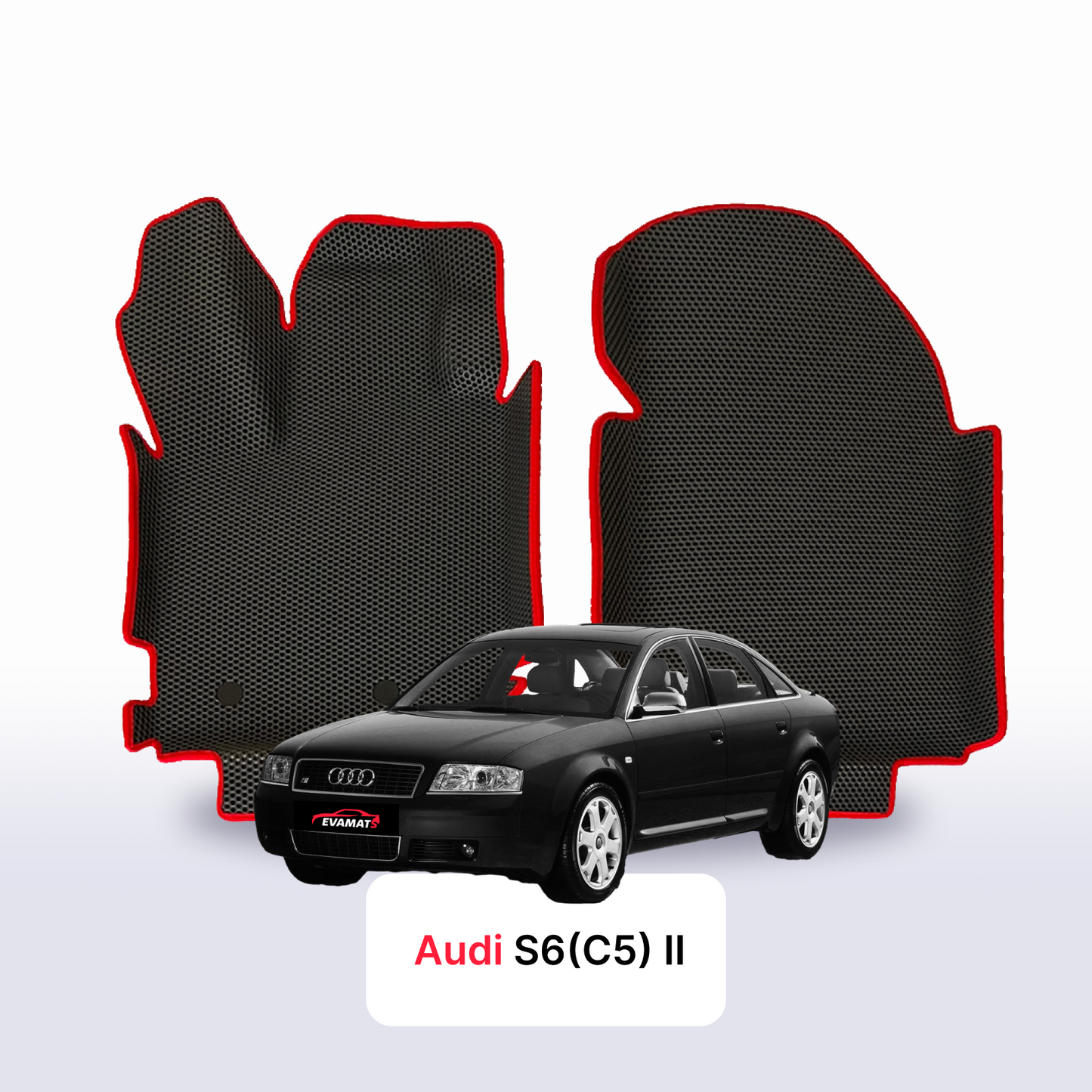 Fußmatten EVAMATS für Audi S6(C5) 2. Generation 1999–2004, Limousine