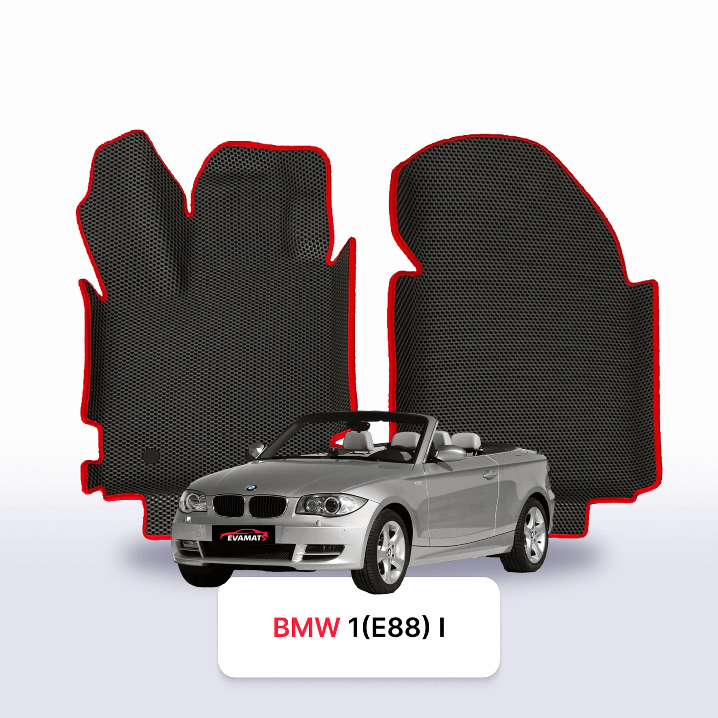 Fußmatten EVAMATS für BMW 1(E88) 1. Generation 2004-2014 Jahr CABRIO