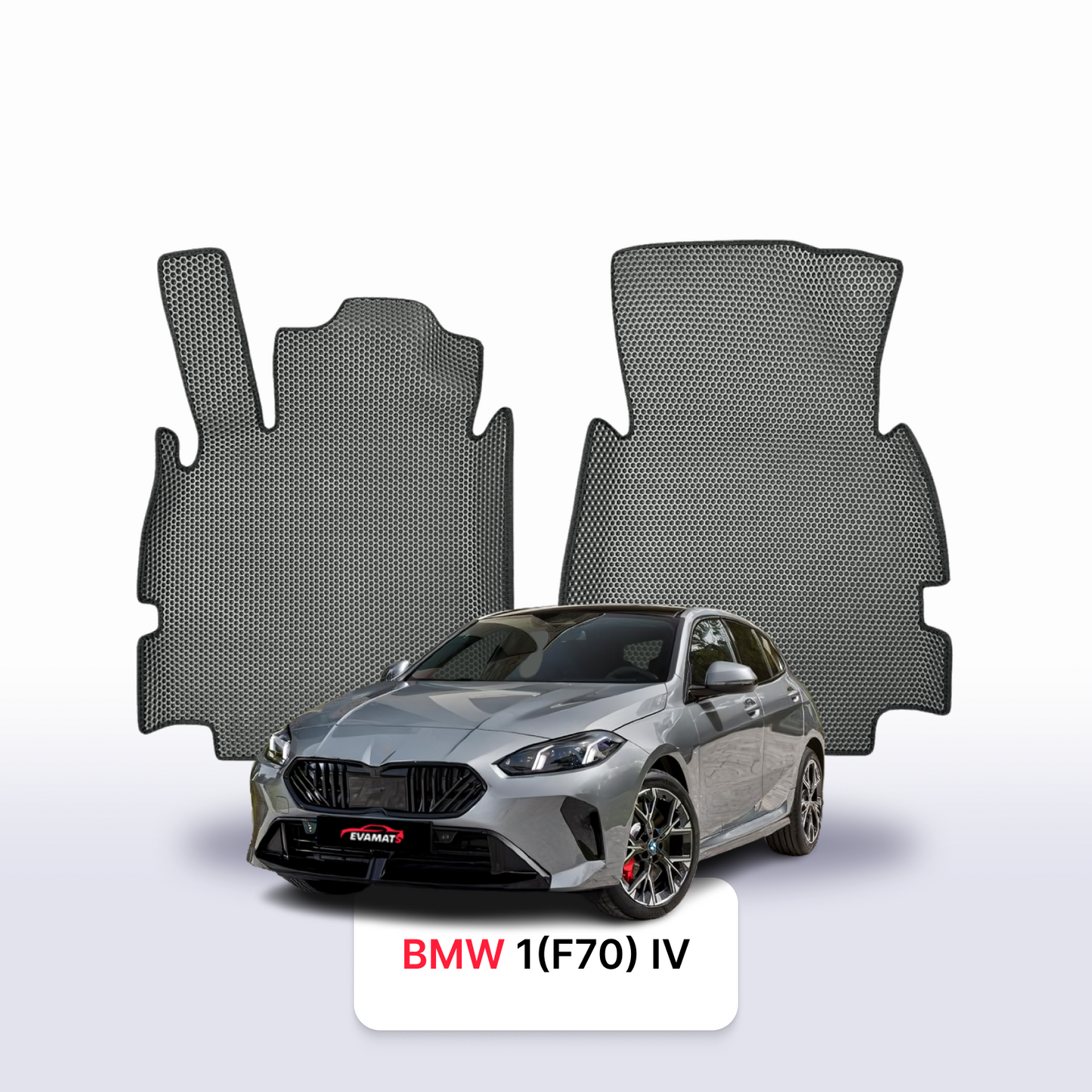 Fußmatten EVAMATS für BMW 1 (F70) 4. Generation 2024-2029 Jahr HATCHBACK 5 Türen