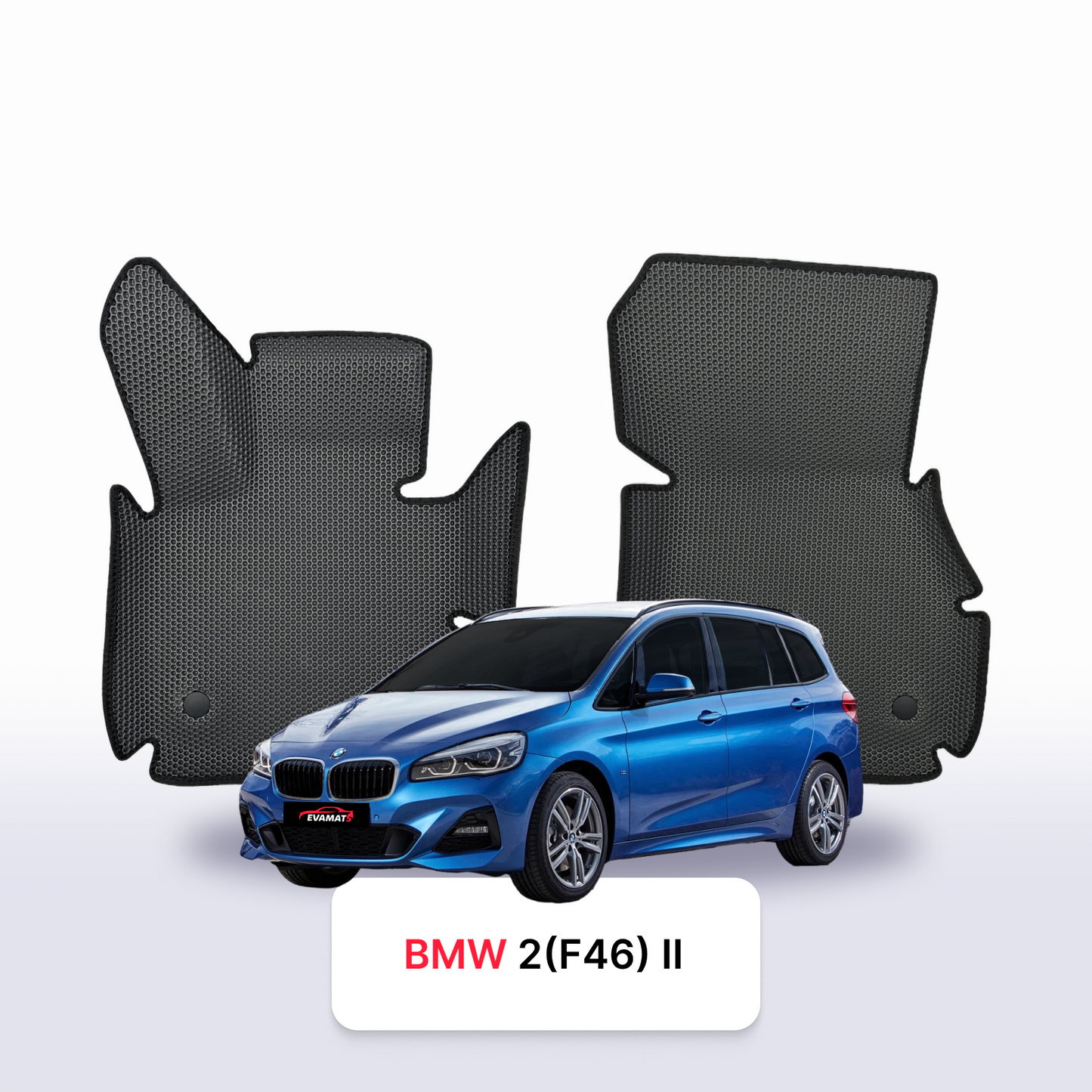 Fußmatten EVAMATS für BMW 2 Gran Tourer (F46) 1. Generation 2015-2023 Jahr MINIVAN