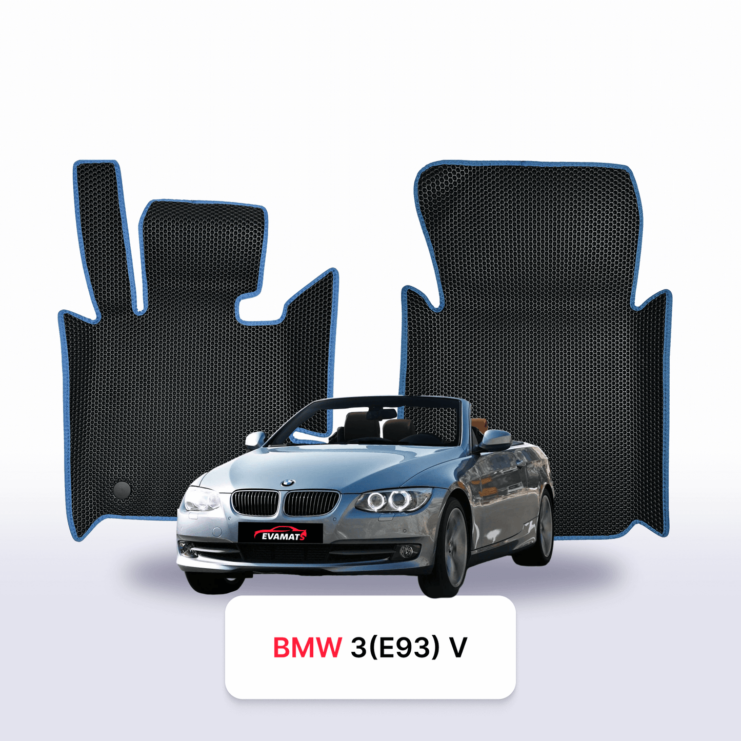 Fußmatten EVAMATS für BMW 3(E93) 5. Generation 2004-2013 Jahr CABRIO