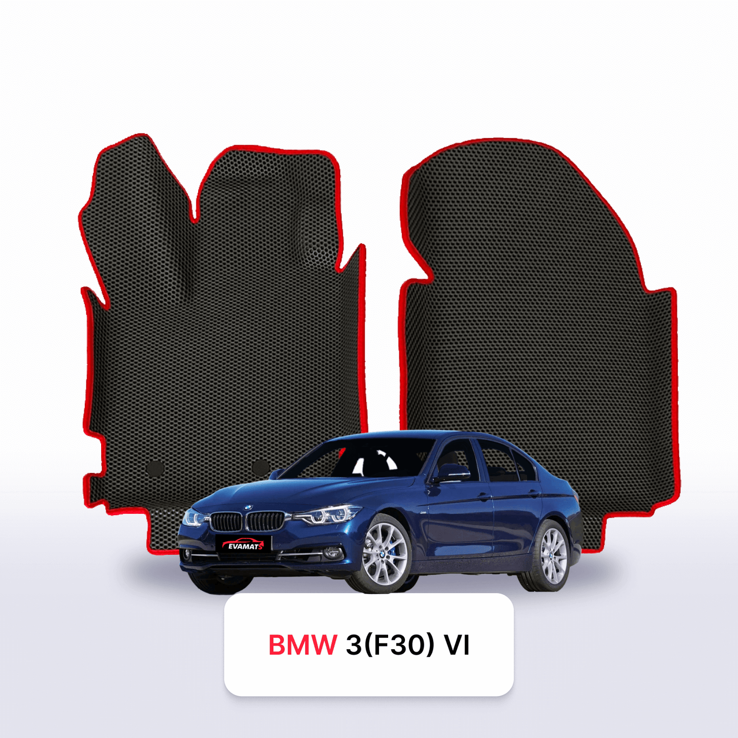 Fußmatten EVAMATS für BMW 3(F30) 6 Gen 2011-2020 Jahr SEDAN