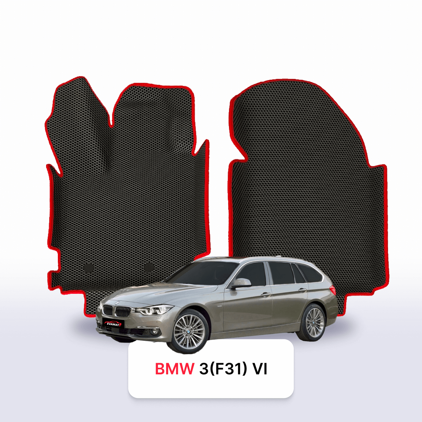 Fußmatten EVAMATS für BMW 3(F31) 6 Gen 2011-2020 Jahr KOMBI