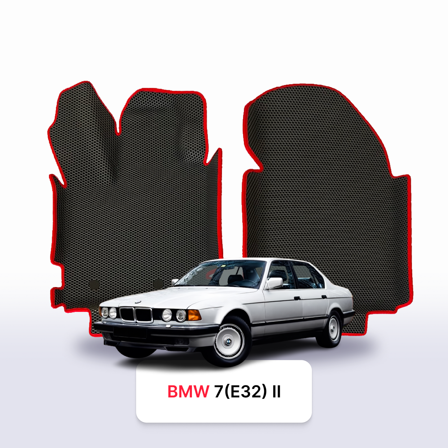 Fußmatten EVAMATS für BMW 7(E32) 2. Generation 1986-1994 Jahr Limousine
