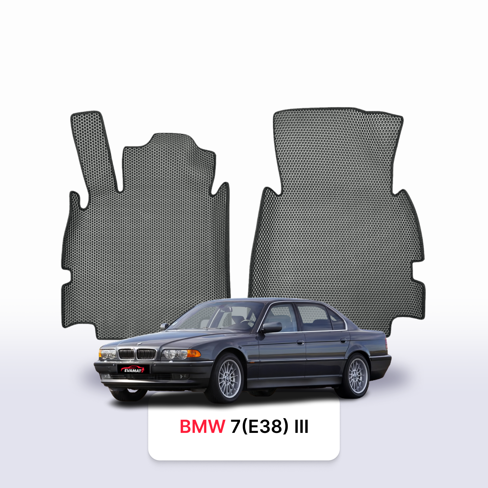 Fußmatten EVAMATS für BMW 7(E38) 3. Generation 1994–2001, Limousine Fußmatten EVAMATS für BMW 7(E38) 3. Generation 1994–2001, Limousine