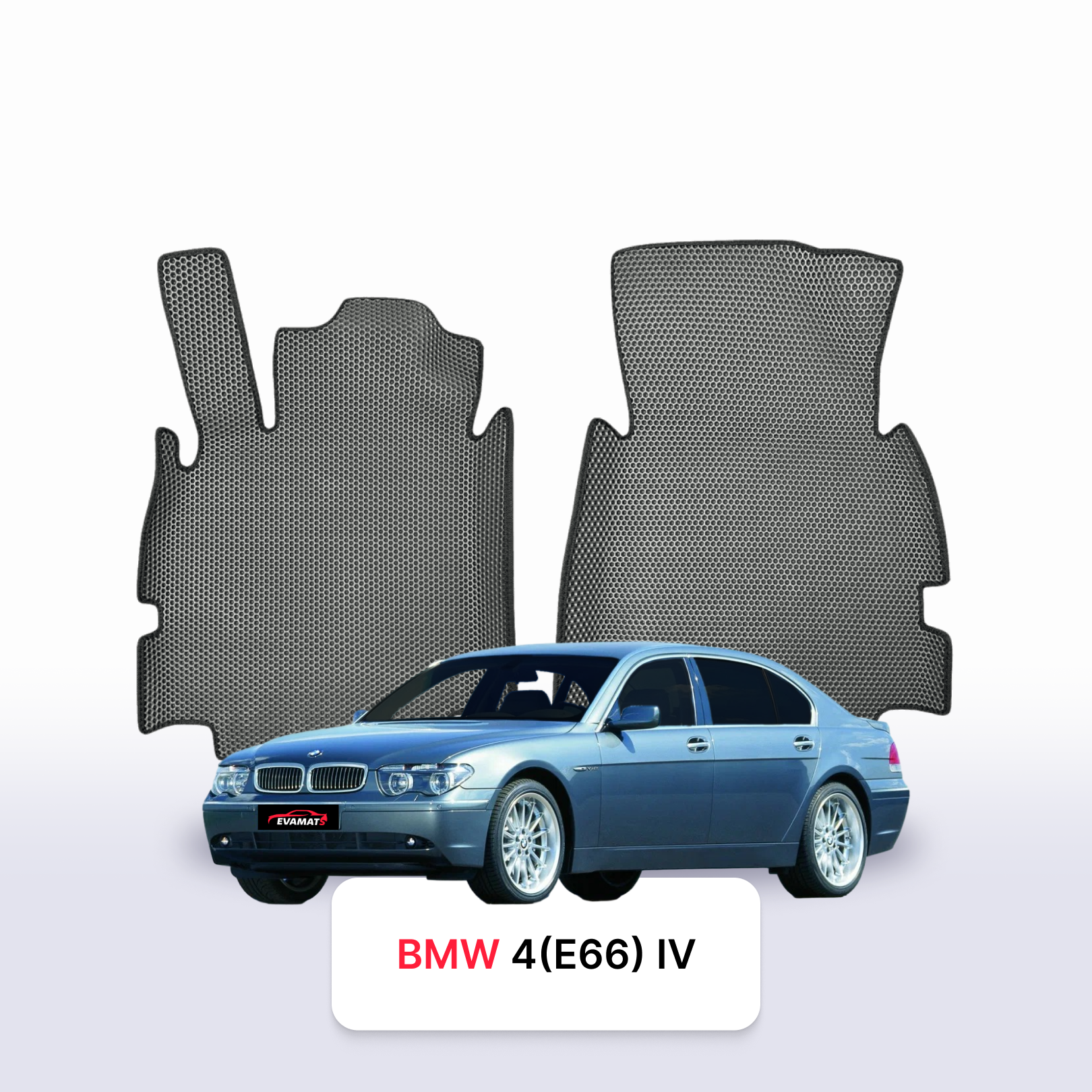 Fußmatten EVAMATS für BMW 7 (E66) 4 Gen 2001-2008 Jahr SEDAN LANG Fußmatten EVAMATS für BMW 7 (E66) 4 Gen 2001-2008 Jahr SEDAN LANG