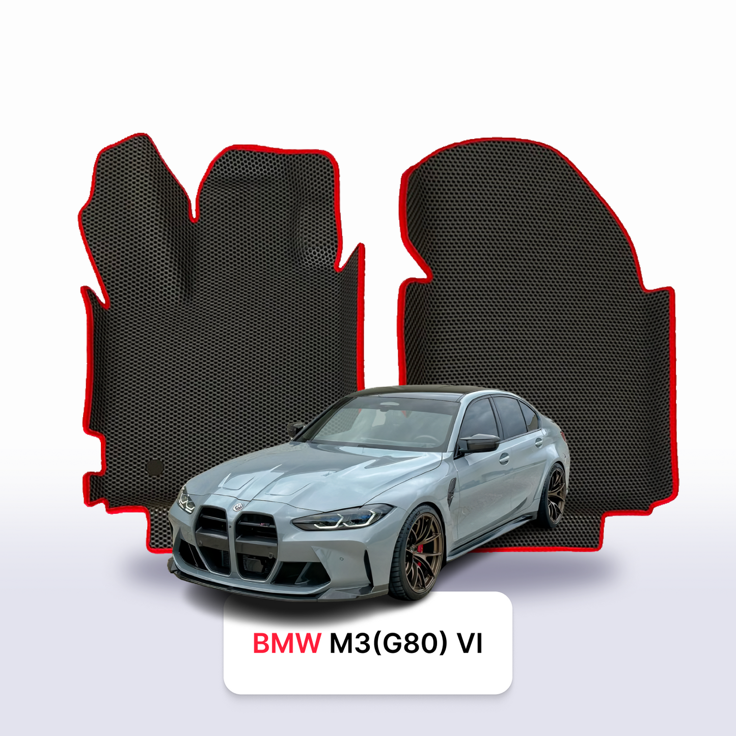 Fußmatten EVAMATS für BMW M3(G80) 6. Generation 2020-2025 Jahr SEDAN