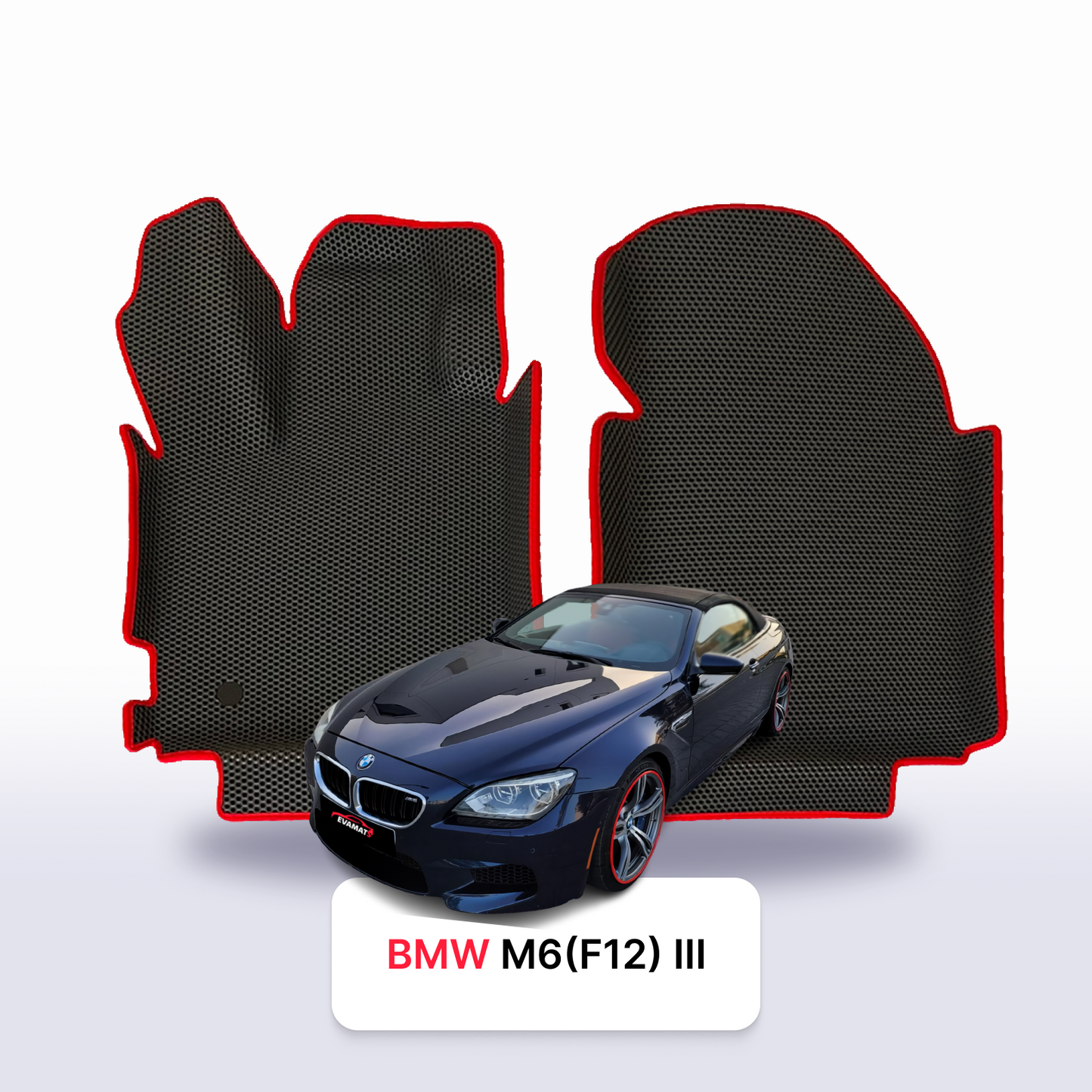 Fußmatten EVAMATS für BMW M6(F12) 3. Generation 2012-2018 Jahr CABRIO