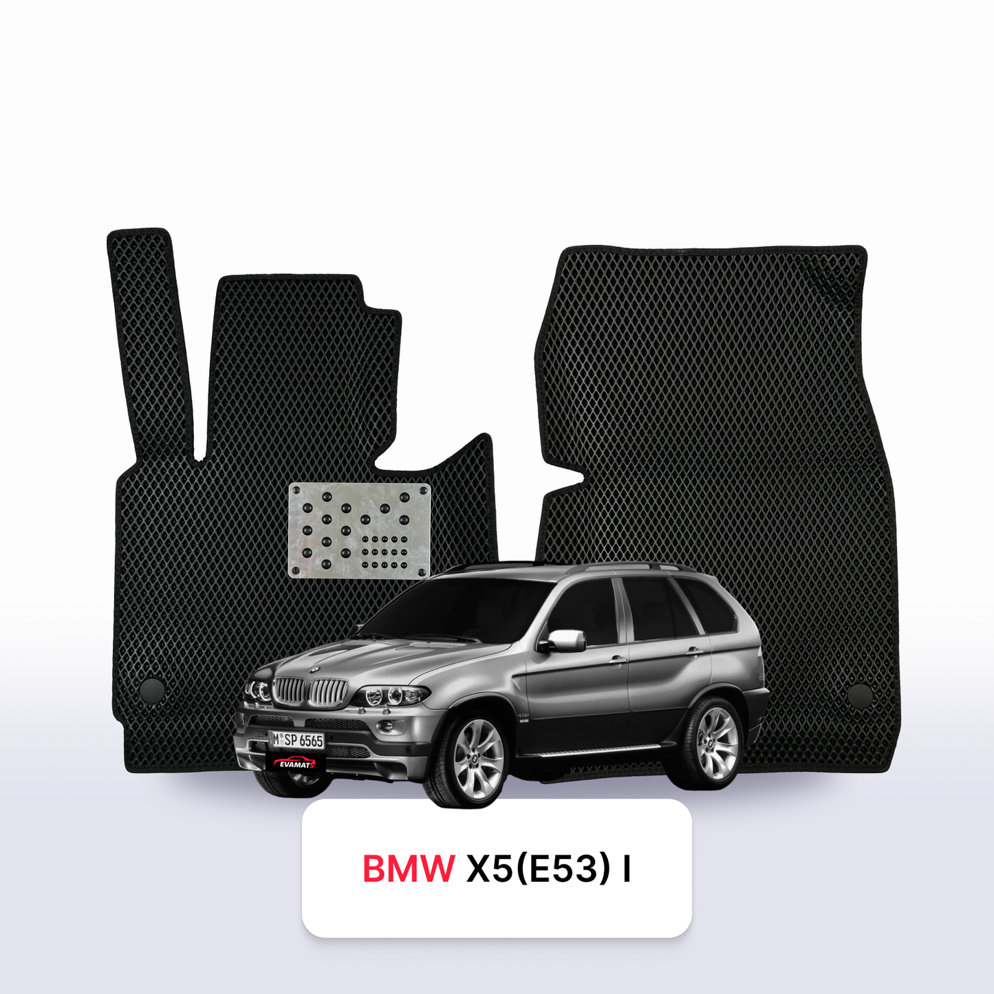 Fußmatten EVAMATS für BMW X5(E53) 1. Generation 1999–2006, SUV