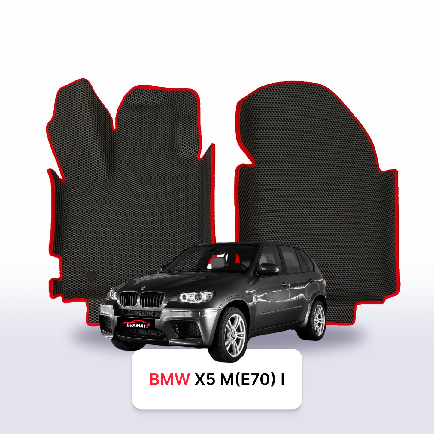 Fußmatten EVAMATS für BMW X5 M(E70) 1. Generation 2009–2013, SUV