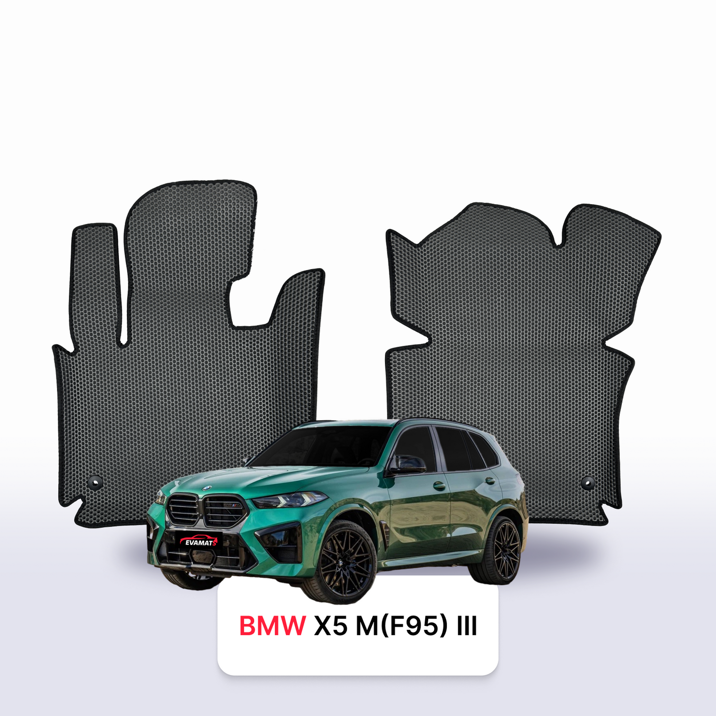 Fußmatten EVAMATS für BMW X5 M(F95) 3. Generation 2019–2025, SUV, 7-Sitzer