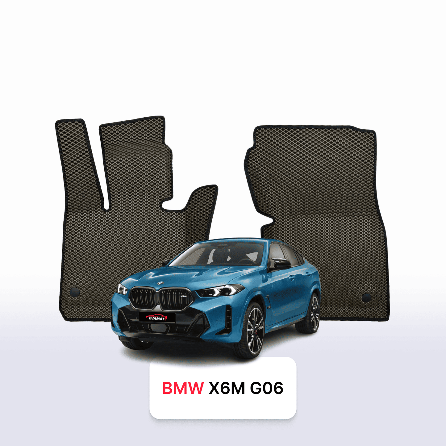 Fußmatten EVAMATS für BMW X6 M(G06) 3. Generation 2019–2025, SUV