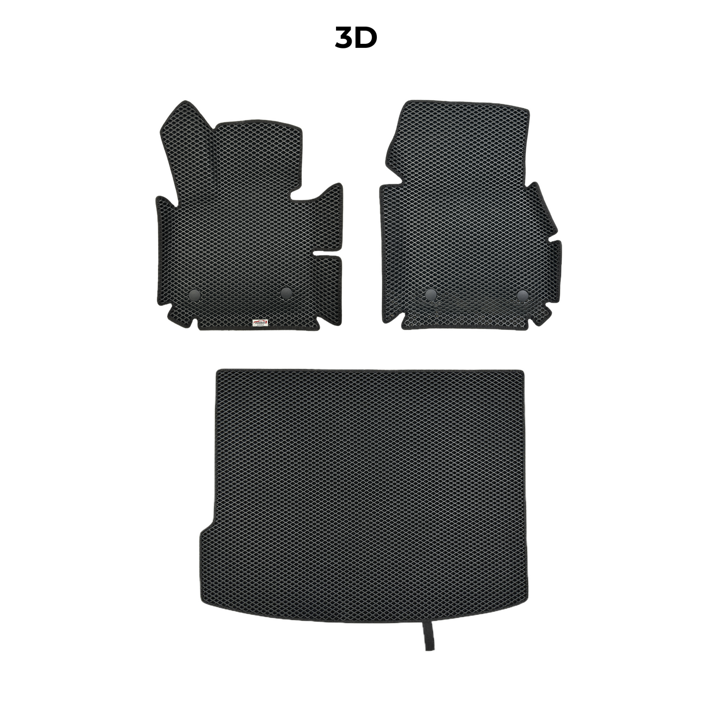 Fußmatten EVAMATS für Smart Fortwo 1 Gen 1998-2007 Jahr CROSSBLADE