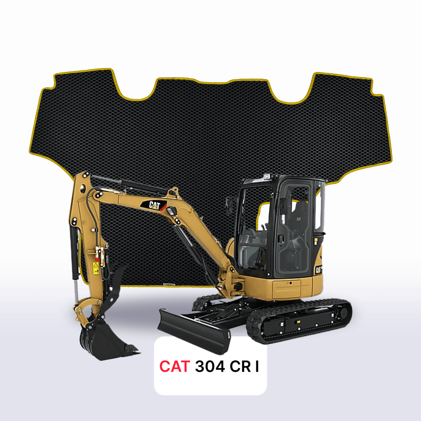 Fußmatten EVAMATS für CAT 304 CR 1 Gen 2002-2006 Jahr DIGGER