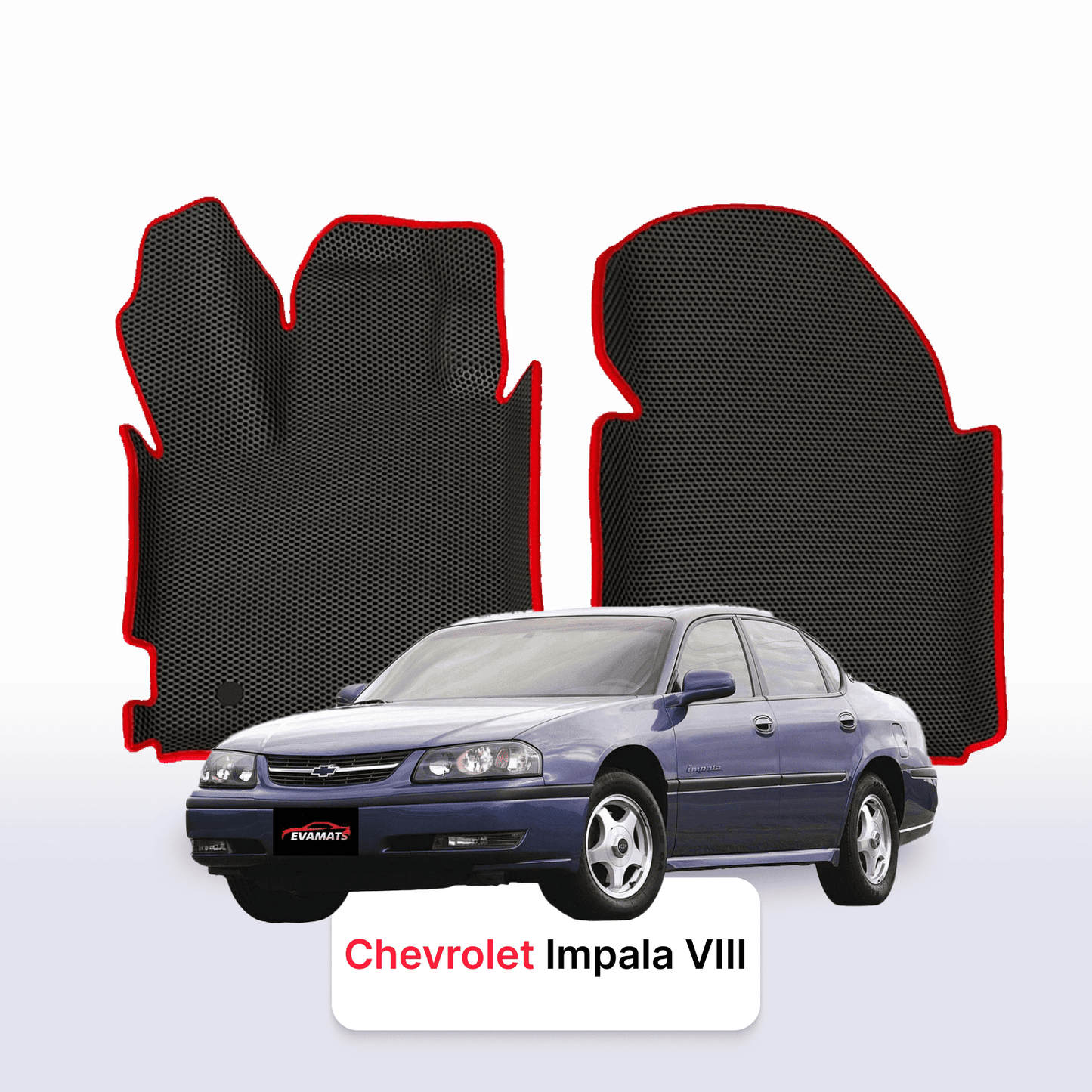 Fußmatten EVAMATS für Chevrolet Impala 8. Generation 1999–2006, Limousine