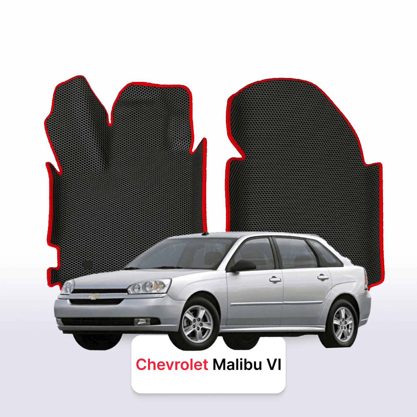 Fußmatten EVAMATS für Chevrolet Malibu 6. Generation 2006-2008 Jahr FLIEßHECK 5-Türer