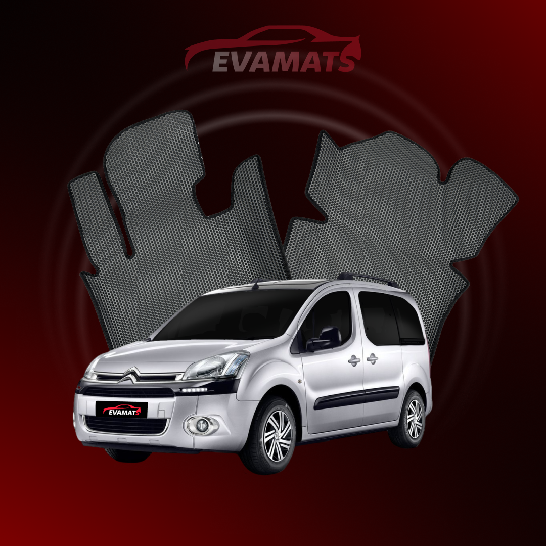 Fußmatten EVAMATS für Citroen Berlingo 2 Gen 2008-2018 Jahr MINIVAN