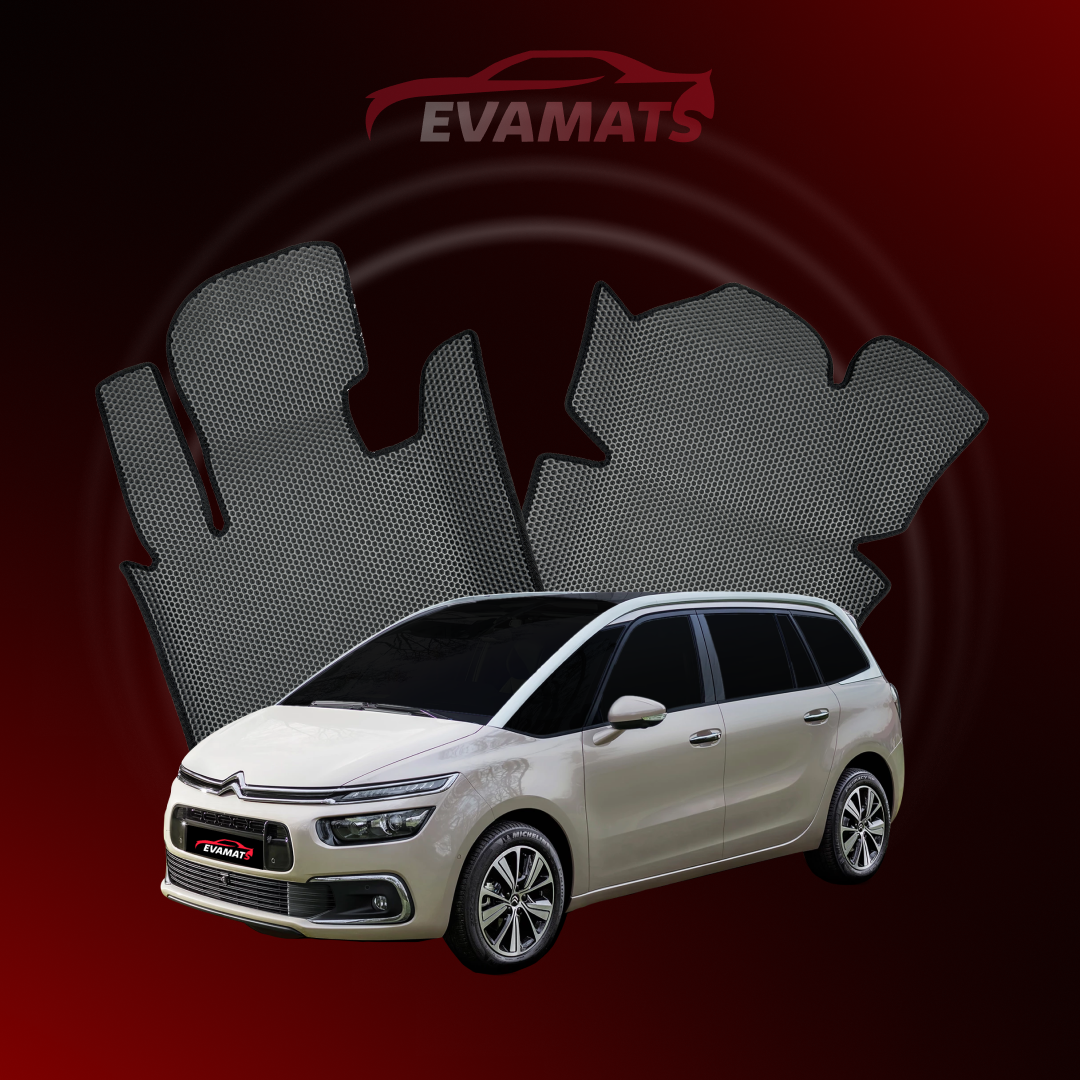 Fußmatten EVAMATS für Citroen Grand C4 Picasso 2. Generation 2013-2018 Jahr MINIVAN