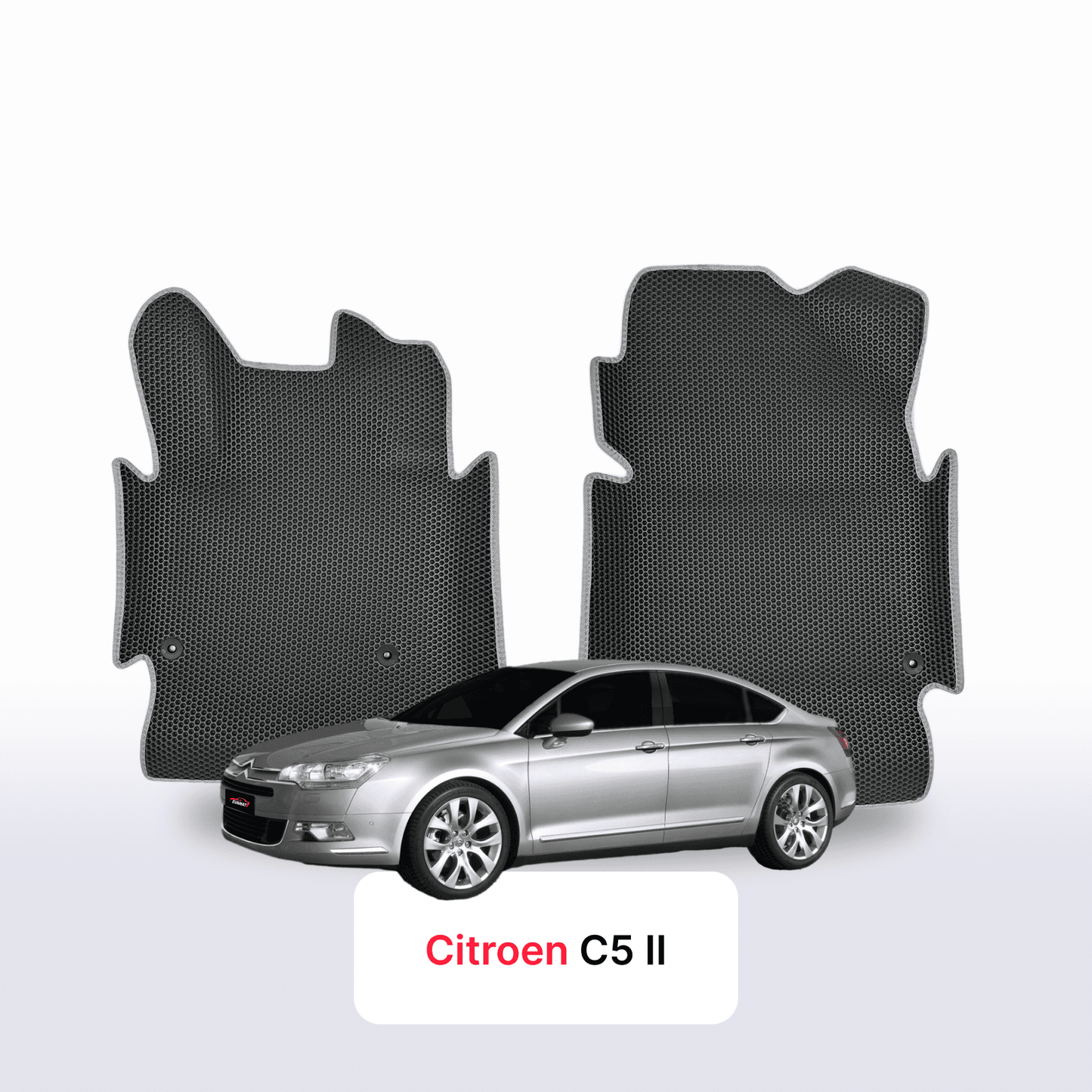 Fußmatten EVAMATS für Citroen C5 2 Gen 2008-2017 Jahr Limousine
