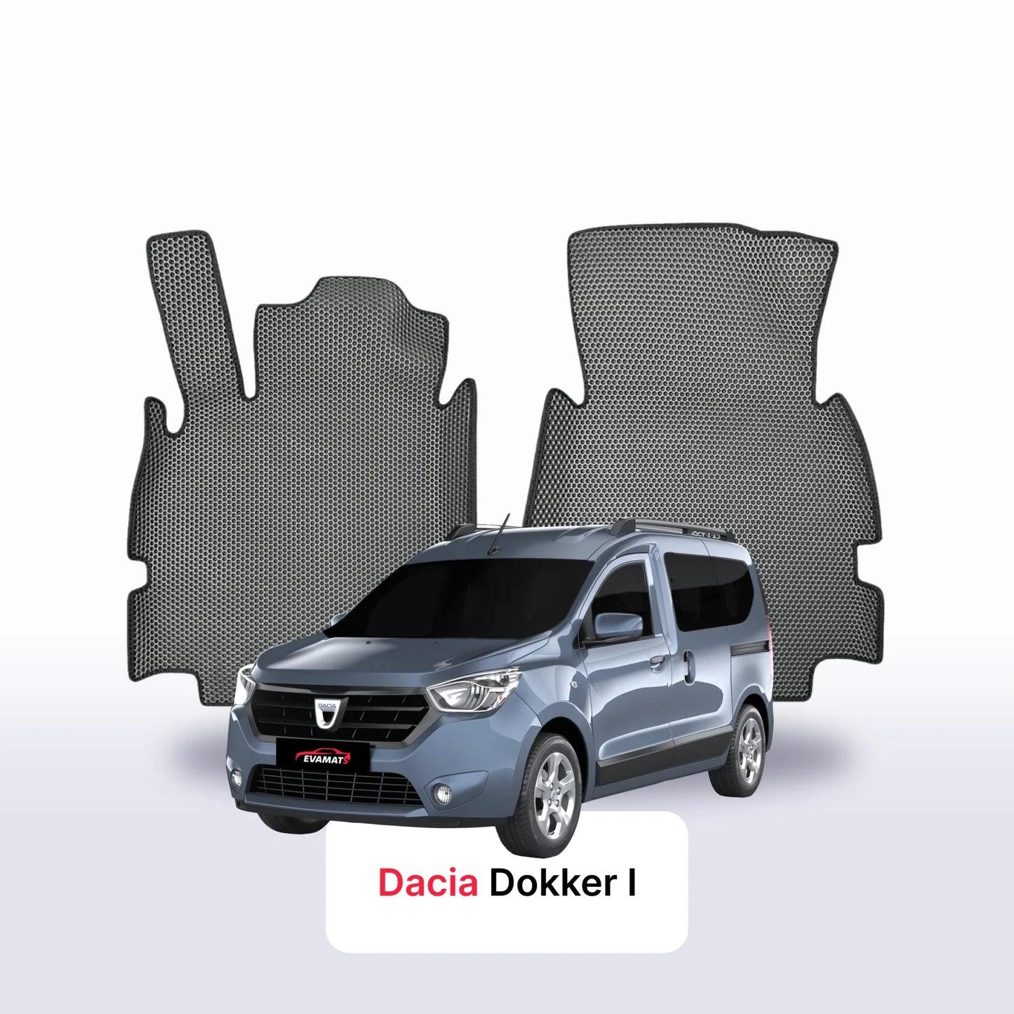 Fußmatten EVAMATS für Dacia Dokker 1 Gen 2012-2025 Jahr MINIVAN