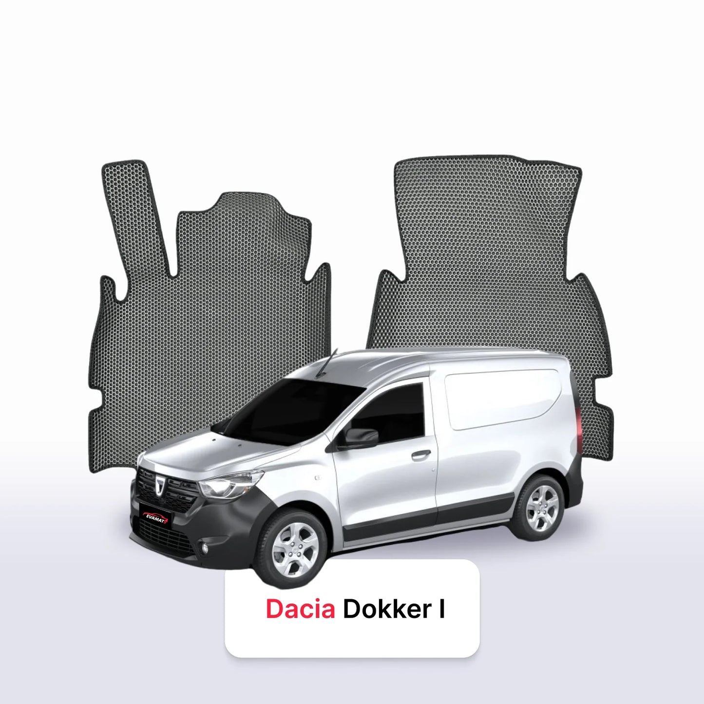 Fußmatten EVAMATS für Dacia Dokker 1 Gen 2012-2017 Jahr VAN